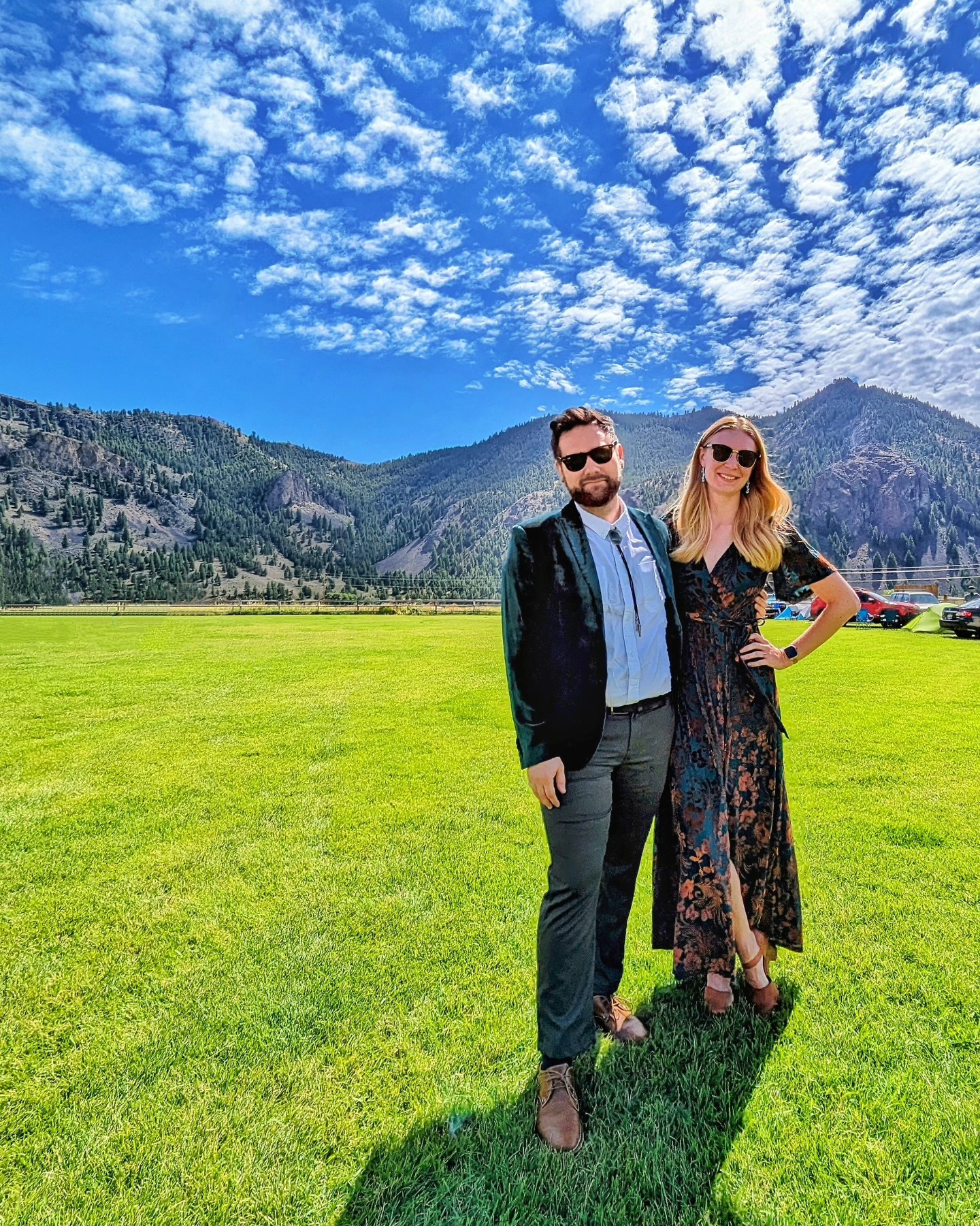 Over the weekend the royal wedding of @fitwinemom and @acostwitdamost took place and it was beautiful. So happy to have such amazing people in my life and exited to see the future you have together!
Also a huge thank you to my hot date @mardegras for spending 6 hours in the car with me when it should have only been 3. Remember to double-check that you packed everything before you drive up a mountain.