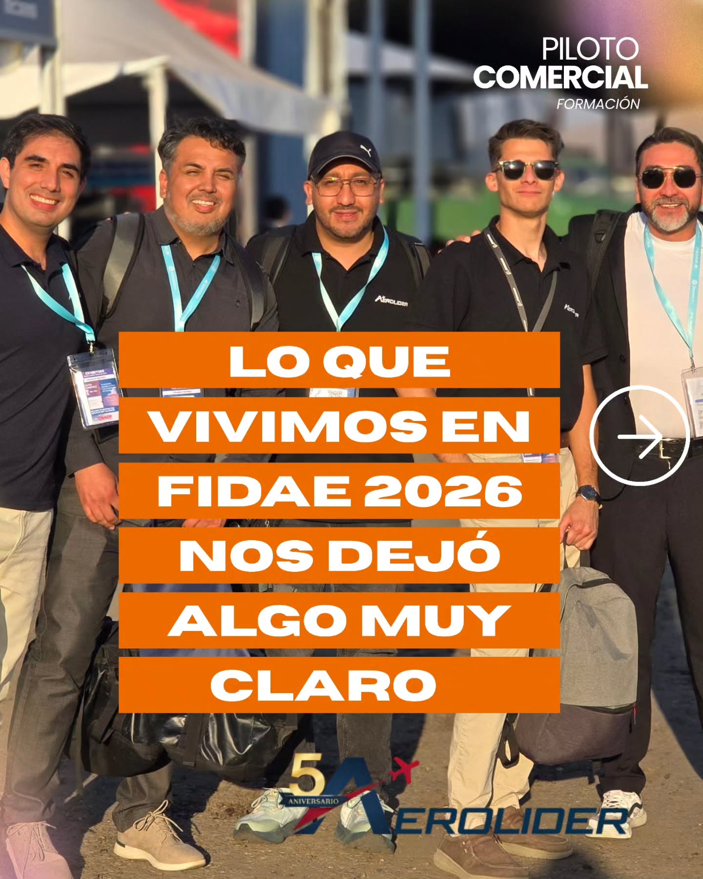 Lo que vivimos en FIDAE 2026 fue más que una feria.
Fue confirmar algo que ya veníamos viendo: cada vez más personas quieren convertirse en piloto… pero no todos tienen un plan claro para lograrlo.
Conocimos historias, dudas y objetivos reales.
Y algo quedó evidente: no basta con sacar una licencia… hay que saber hacia dónde vas después.
Ahí es donde marcamos la diferencia.
Un programa estructurado, con enfoque en carrera, experiencia y proyección internacional.
Gracias a todos los que se acercaron, confiaron y dieron el primer paso.
#Aerolider #FIDAE2026 #PilotoProfesional #CarreraAeronáutica #Aviación
