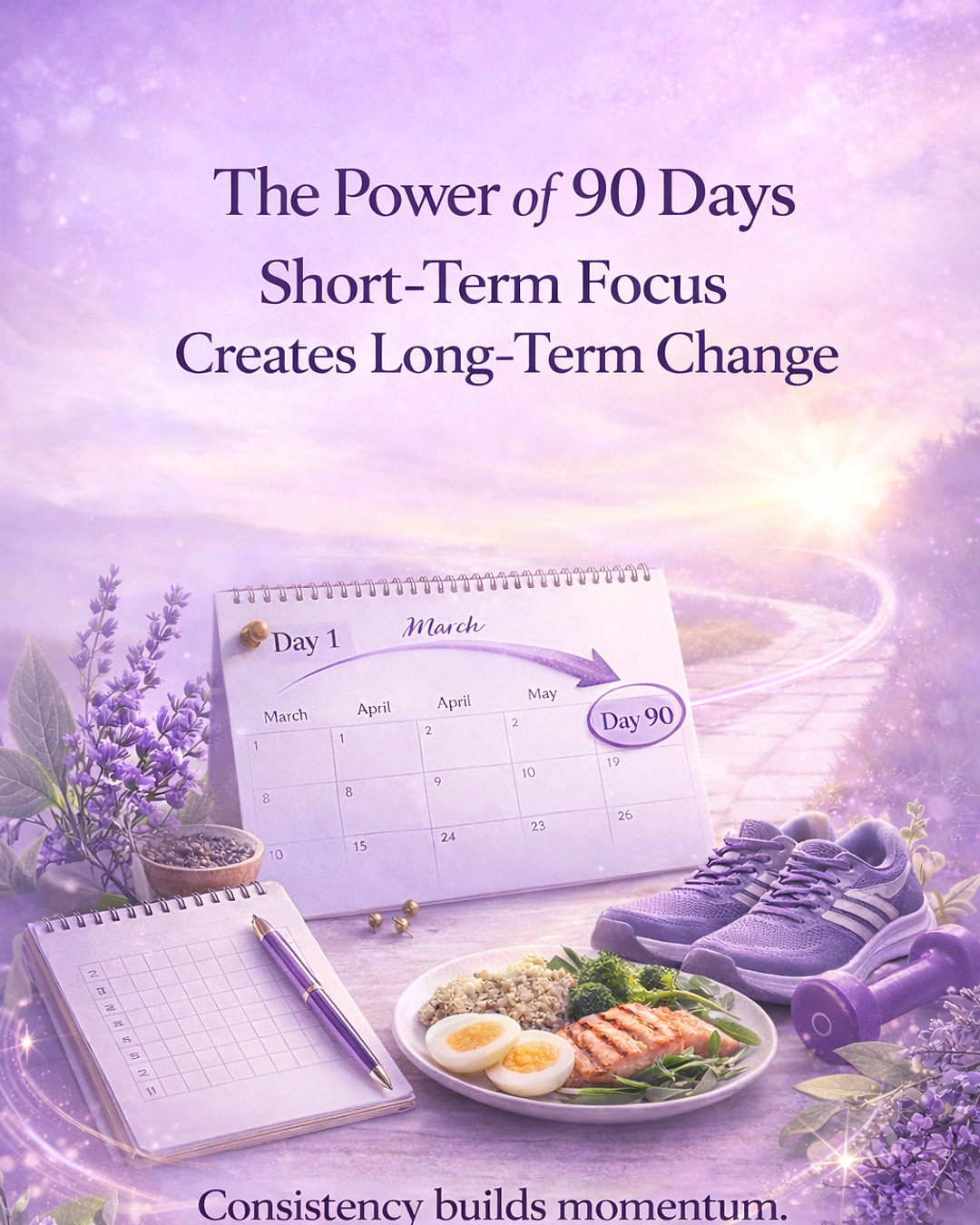 Overwhelmed by big goals? Try focusing on just 90 days. 🌱
Small changes + consistent action = lasting results. Read the full breakdown by Coach Paris. Link in Bio
#90Days #SmallWins #HabitChange #WellnessJourney #CoachingTips #AlwaysOnYourSideCoaching
