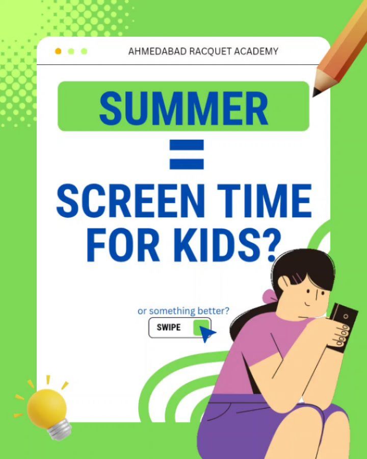 ARA Summer Camp is back—where kids do more than just play. They discover new passions, build skills, and enjoy every moment on the field! ⚽🎾
From football to racquet sports, each session is packed with excitement, learning, and high-energy fun.
🎯 Pick up to 2 sports
👧🧒 Ages: 6–17 years
⏰ 9:00 AM – 11:30 AM
📍 Ahmedabad Racquet Academy, Sindhubhavan Road
Give your child a summer full of movement, friendships, and confidence.
#SummerCamp #AhmedabadSummer #KidsActivities #SportsCamp
