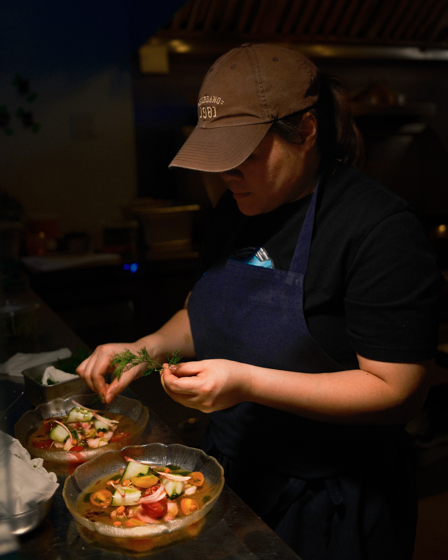 Dana’s making our yellowtail tuna ceviche 🐟 a must try on Faves menu!