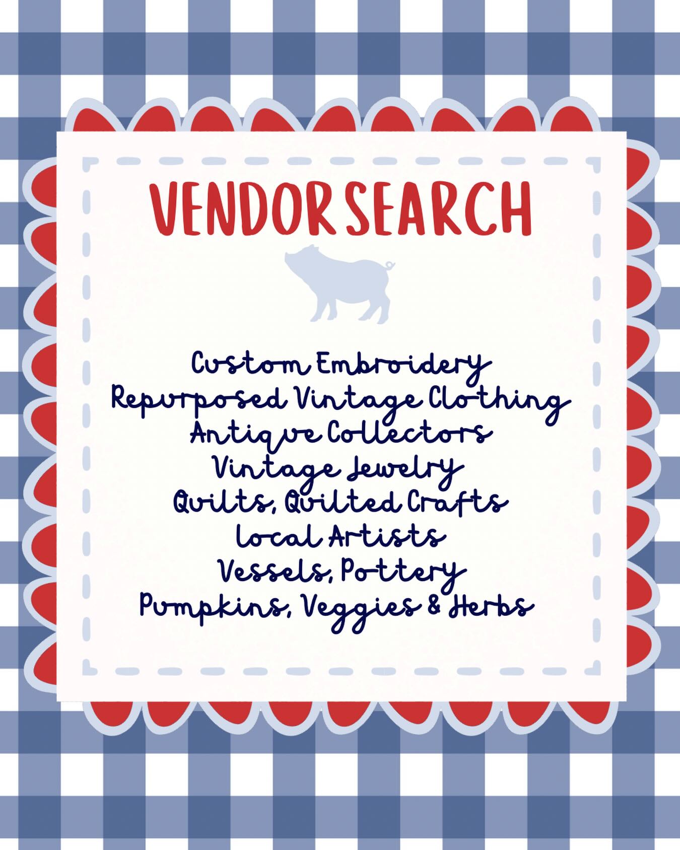 💙FARM GIRL FAIR❤️ October 4th! Calling all makers, collectors, artists, and creators. Applications open www.farmgirlfair.com 🐖