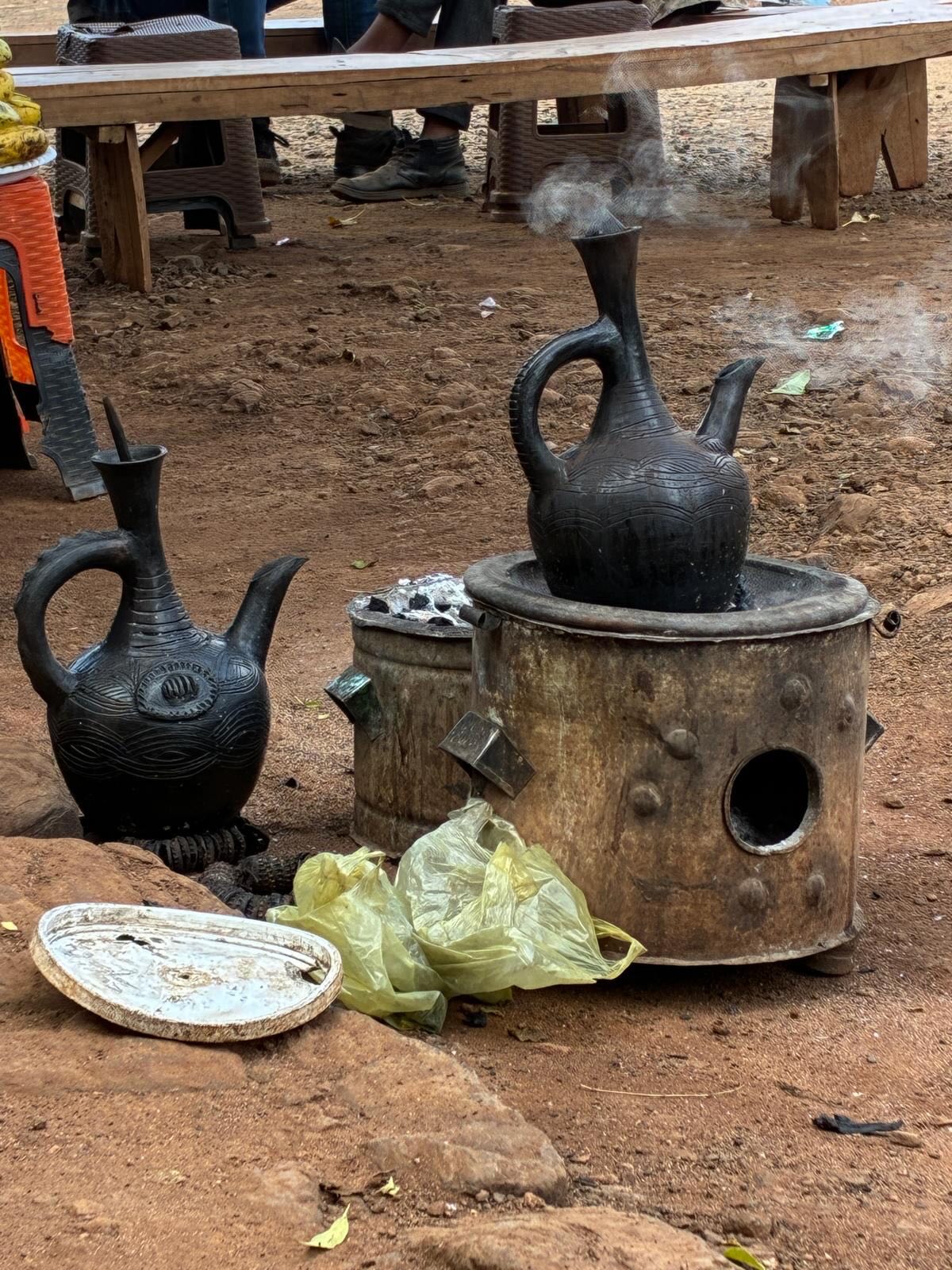 This coffee place became our regular while we were in Gesuba - it’s so good!
The last photo is of the water people have been using for washing and drinking - which is why we do what we do. The two sites that have started will supply 2000 people, 1 school and a health clinic with fresh, clean drinking water.
Stay posted for more on the ground footage.
#waterforafrica
