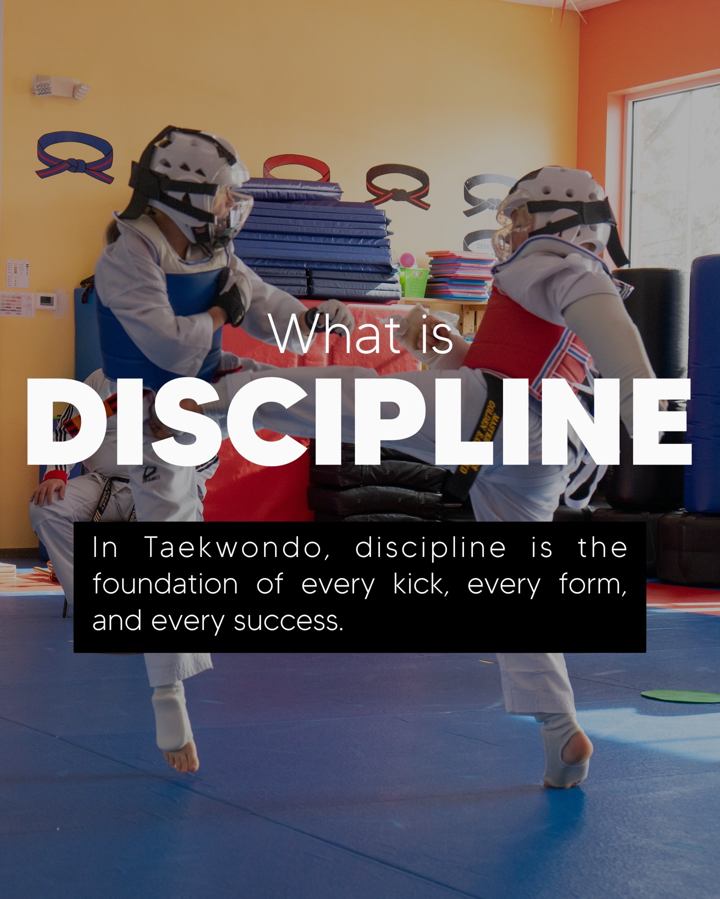 Discipline is more than training hard—it’s a way of life. At Golden Eagle Taekwondo, students learn respect, perseverance, and self-control that extend far beyond the dojang. 🥋✨
.
.
GOLDEN EAGLE TAEKWONDO 🥋
Contact us via
.
☎️ : 704-992-9556
📧 : goldeneagletkd1@gmail.com
🌐 : www.getkd.com
.
Little Eagle class
4 ~ 6 years old
Taekwondo + physical activities!
Taekwondo classes
6 years old and up!
Teen, adult and family are welcome! 🤗
#taekwondo #huntersvillenc #familymartialarts #martialartsforkids #karate