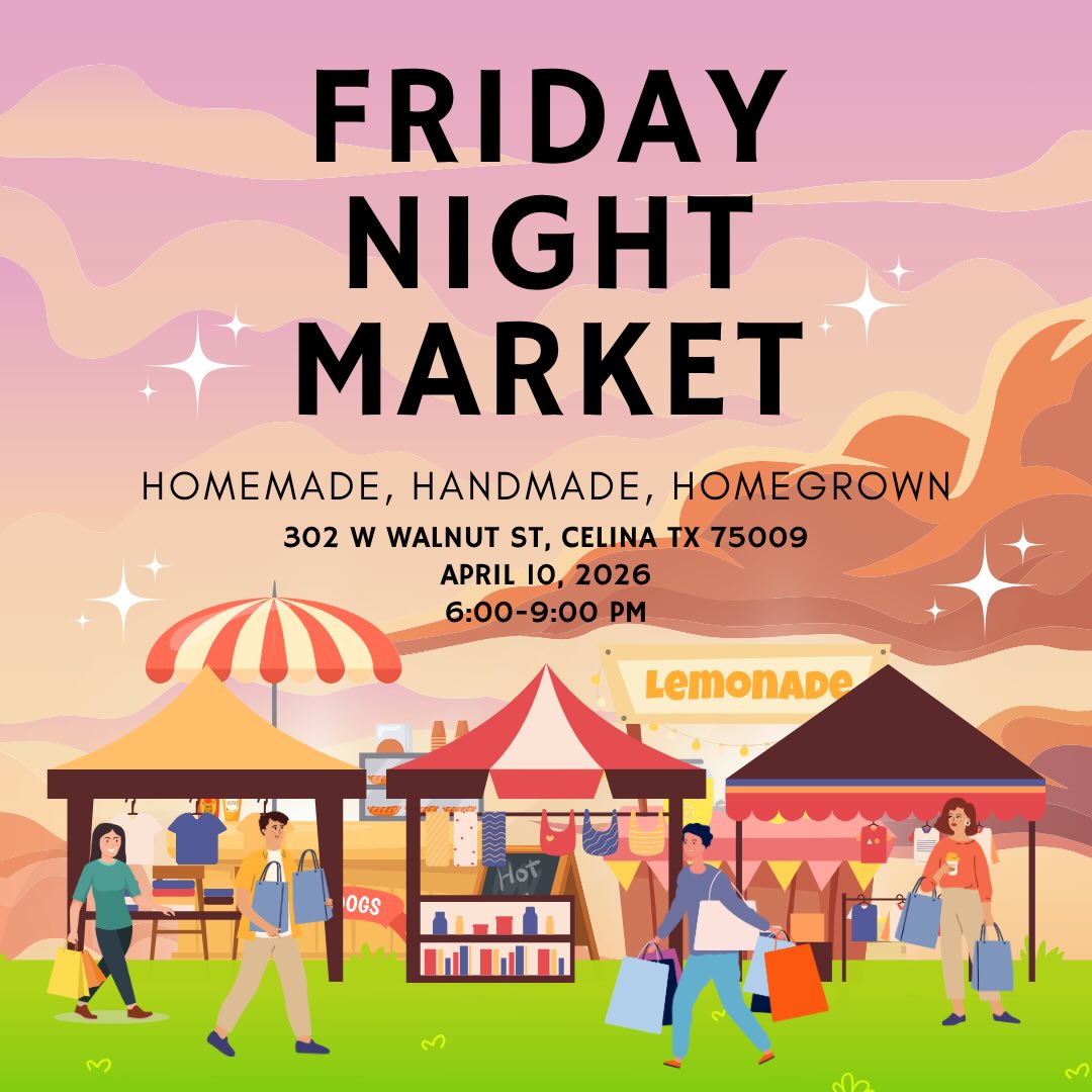 ✨ We’re BACK, Celina! ✨
Rustic Glow Candle Co is so excited to kick off our FIRST market of the year at the Celina Friday Night Market! 🕯️💛
Join us out on the Square for a fun evening filled with local vendors, great vibes, and all your favorite hand-poured candles.
📍 Location: Downtown Celina Square
🗓️ Date: TODAY, April 10th
⏰ Time: 6:00-9:00 PM
Come stroll the Square, shop small, and grab your favorite Rustic Glow scents (or discover a new one 😉). We’ve missed you and can’t wait to see everyone again!
Tag a friend and make it a night out! 🌙✨
#CelinaTX #FridayNightMarket #ShopLocal #RusticGlowCandleCo #SupportSmallBusiness