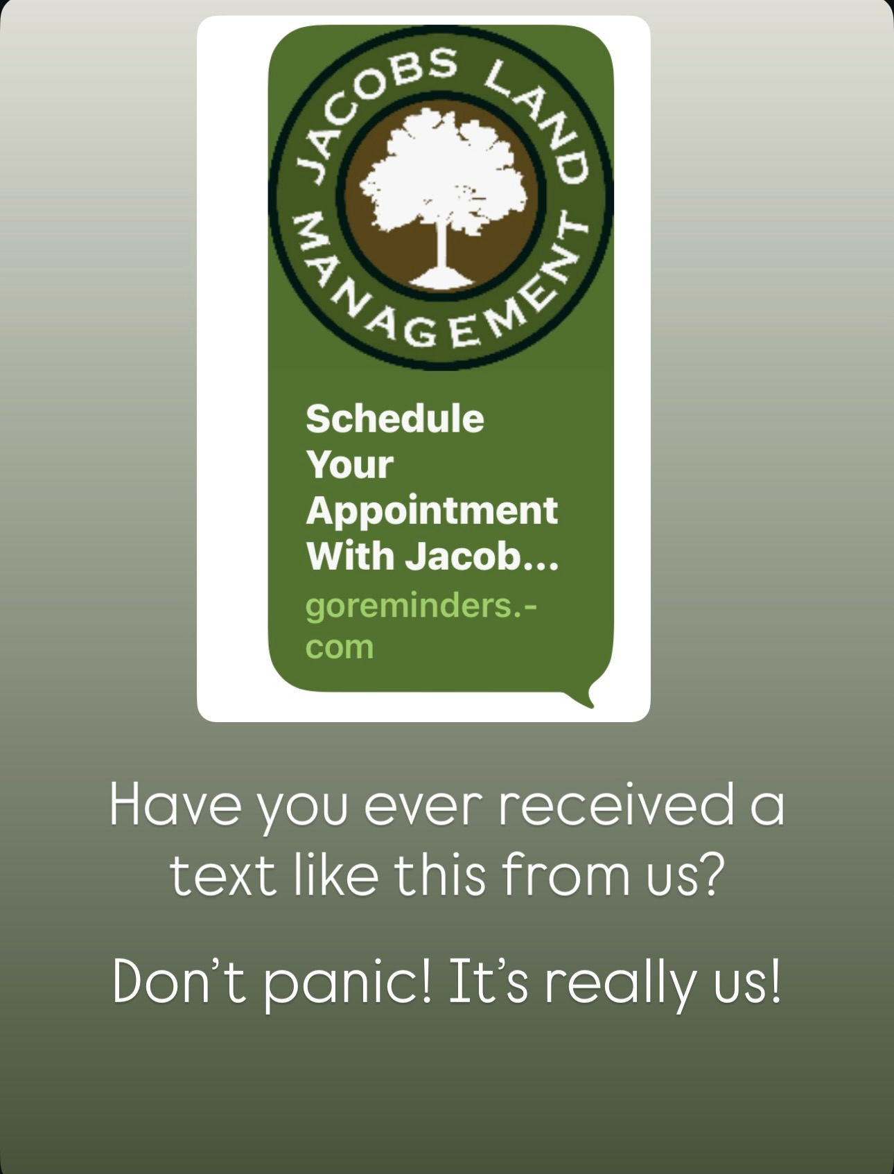 Have you called us and requested a quote? Have you gotten a text like this afterwards? It’s Legit! This scheduling app is just one more way we strive to make things as convenient for you as possible! Book at your own convenience 🙂 (And, if you accidentally forget about your appointment you can refer to your reminder or text! )
Scroll to see how it works ➡️
#jacobslandmanagement #clientcare #streamlineprocesses #nodoublebooking