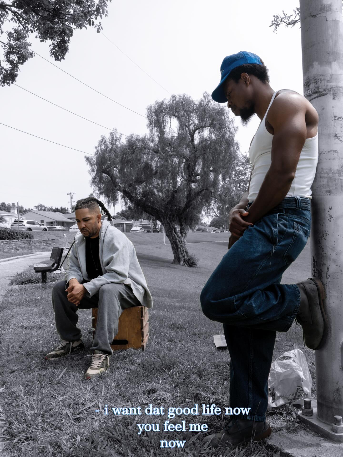 The corner became their altar, but they were promised more than this.
2Rhythms presents PASS OVER, a dramatic, allegorical play that blends the Biblical Exodus story with Samuel Beckett’s Waiting for Godot, focusing on two young Black men, Moses and Kitch, stuck on a street corner.
Written by Antoinette Nwandu (@anwandu), directed by Bruce A. Lemon Jr. (@balemonjr) and starring Jozben Barrett (@jamrockarmo), Blessing Oluwole (@hiimblessing), and Timothy Davis (@itstimothydavis).
Photography by Johannes Escano (@johunnidfilms) and Edited by John Otero (@jonos_records).
Tickets are on sale, visit the link in our bio to grab some! You don’t wanna miss out! We open May 1st and run until May 10th. Two weekends, six shows. Pass. Over.
#losangelestheatre #2rhythmstheatre #latheatre #blackandbrowntheatre #blacklivesmatter