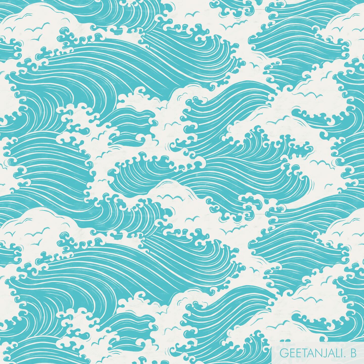 Playing around with different colorways for my Modern Japanese Wave Block 🌊
It’s so fun how the same pattern can feel totally different just by changing the colors—some calm, some bold, all a little bit coastal.
All the color options are up on Spoonflower ✨
Collection: Modern Japanese Wave Block (ID: 1481681)
Would love to know which one you’re drawn to 💙
.
.
.
#spoonflower #modernnautical #japanesewaves #spoonflowerartist #surfacepatterns ❤️