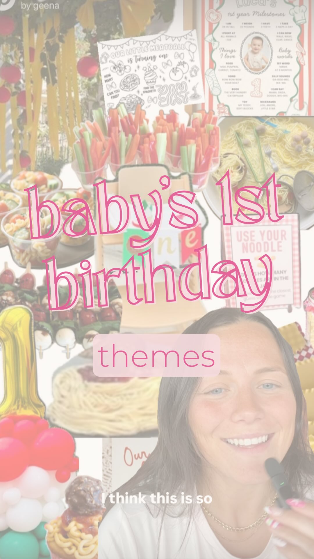 part 2!! if you’re planning your baby’s first birthday, you’ll want to save this!
in this mini series i’m sharing some of my favorite party theme ideas for birthdays, bridal showers, bachelorettes, and more • with cookie inspo to match!
i spend way too much time on pinterest, so i’ve done the scrolling for you and picked out some themes i’m obsessed with
let me know your favorite! 🤍