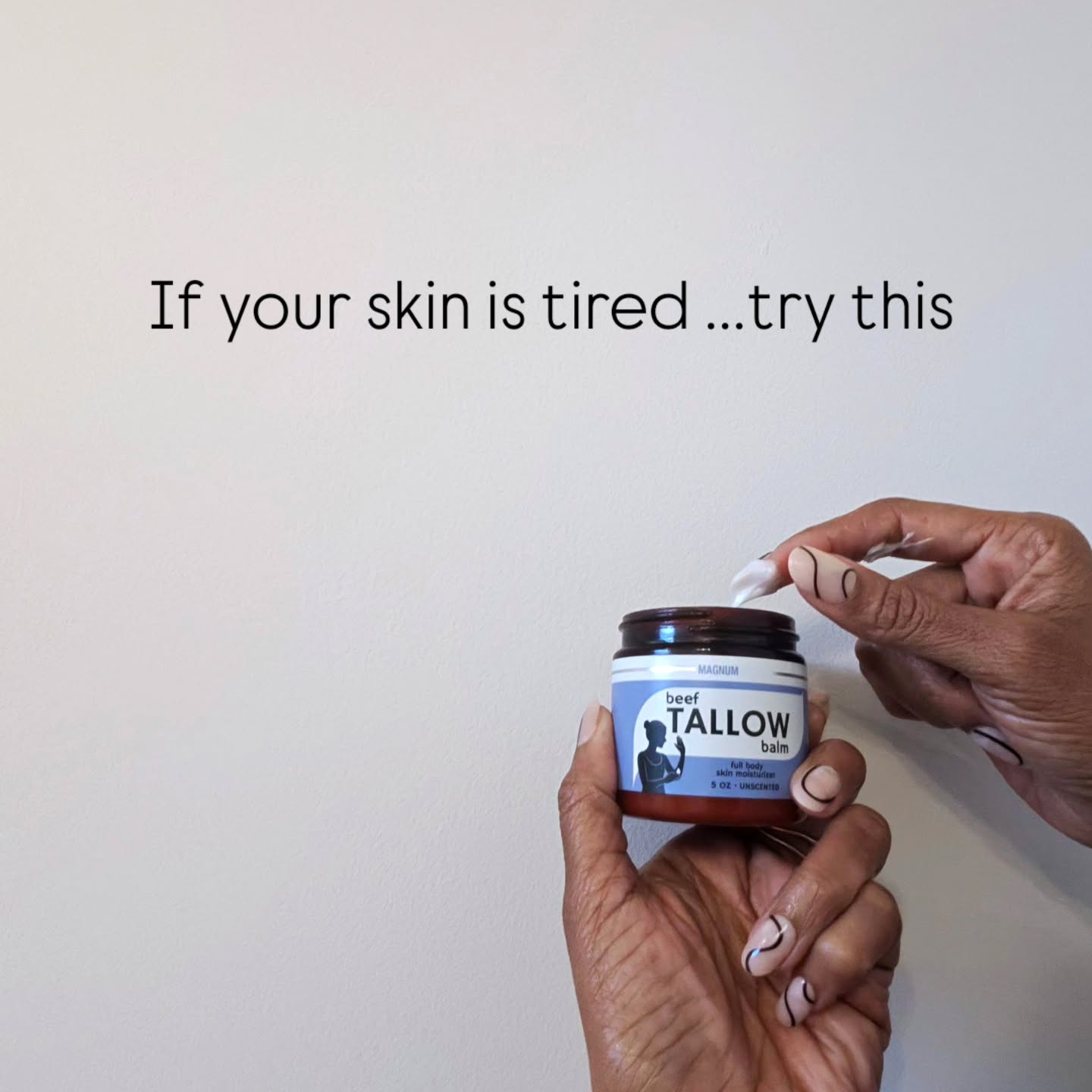 Wellness Wednesday truth:
Your skin doesn’t need more… it needs better.
If your skin has been dry or irritated, beef tallow might be what you’ve been missing.
It’s rich, nourishing, and actually supports your skin, not works against it.
Keep it simple and unscented.
But here’s a tip, I add a few drops of my favorite essential oil for a little scent.
Simple. Effective. Real.
If your skin is ready for something different, go ahead and shop www.skylerm.com. #wellnesstips #skingoals #beeftallow #women40