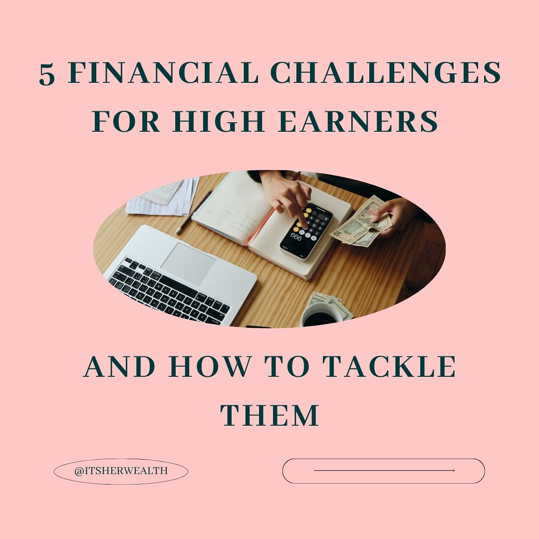💡 As a financial adviser, I often see high earners facing unique financial challenges. Here are the top 5, along with tips on how to navigate them successfully. Remember - even high-earners need to be proactive about managing their finances! 💡✨