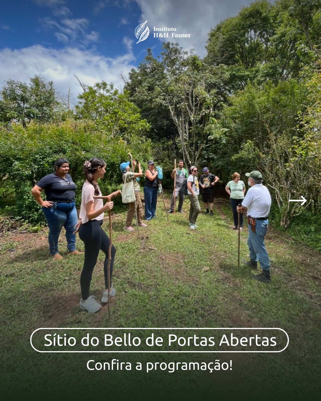 Você sabia? O Sítio do Bello realiza ao longo do ano visitas abertas ao público em Paraibuna!
Durante as visitas, é possível conhecer mais sobre as frutas nativas da Mata Atlântica, participar de atividades no campo e ter contato direto com a produção local.
Entre as atividades estão:
• degustação de sucos e frutas nativas;
• trilha para conhecer as árvores frutíferas;
• experiência de colheita direto do pé.
As visitas acontecem em datas específicas. Confira a programação e, para mais informações, nos envie uma DM. ☺️✨
#ihhf #ong #paraibuna #mataatlantica #turismo