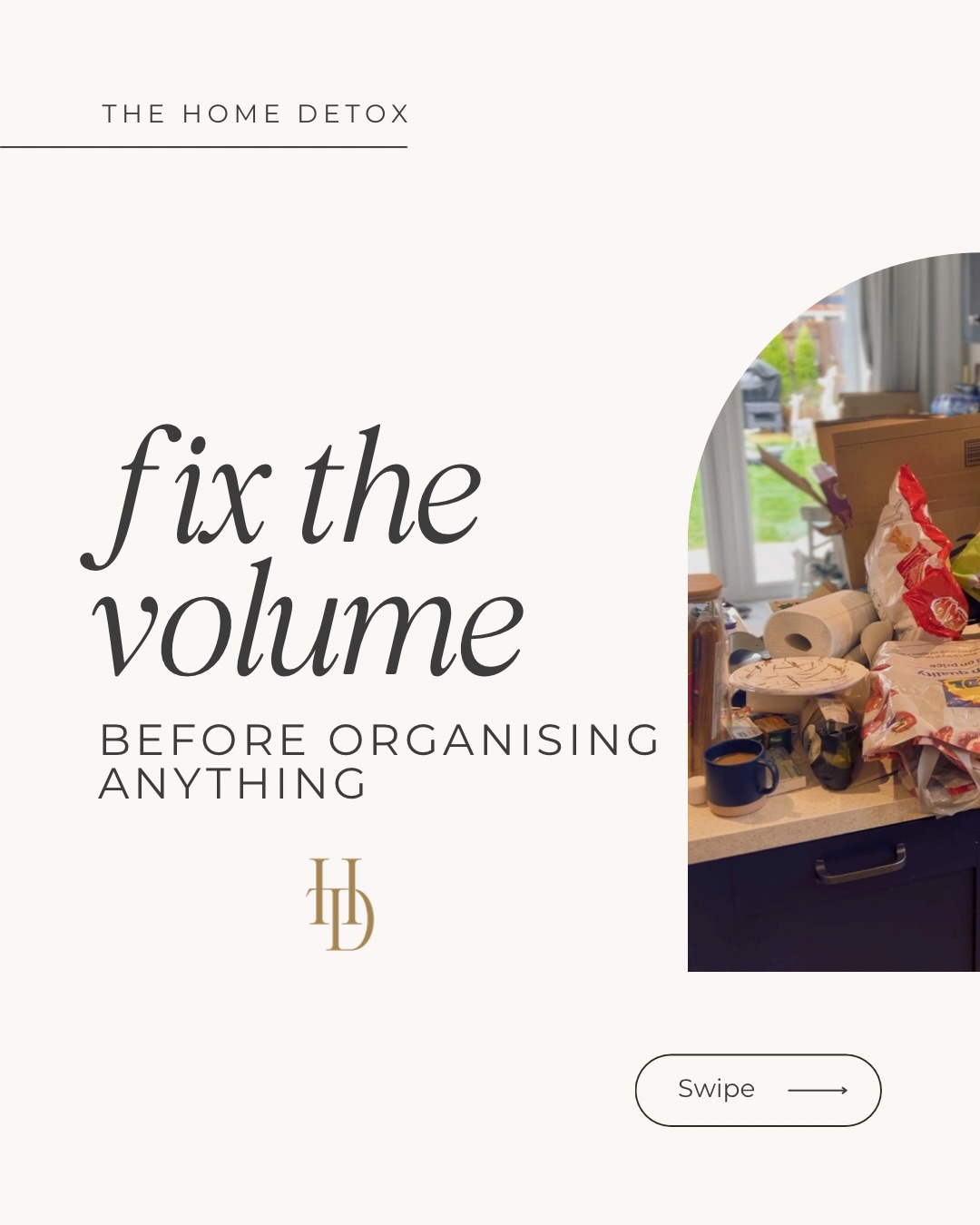 Most people try to organise their home by jumping straight to storage…
But if the foundation isn’t right, nothing holds.
This is where so many homes fall into the cycle of resetting over and over again. Organisation isn’t about making things look good for a moment, it’s about creating systems that actually support your life and last.
At The Home Detox, everything follows a rhythm:
You reduce first, so you can clearly see what you own.
You categorise, so everything has a purpose.
You zone, so your home flows naturally.
You contain, so systems hold their structure.
You label, so it’s easy to maintain.
And then you maintain, little and often, because that’s where the real transformation happens.
Sometimes life can feel overwhelming, and that’s exactly where The Home Detox comes in. We are here to guide, support, and reset your home in a way that works for you.
In a world that constantly feels busy, overwhelming and full…your home should be the one place that brings you back to calm. 🤍
#homeorganisation #declutteringtips #organisedhome #homeorganisationideas #calmhome