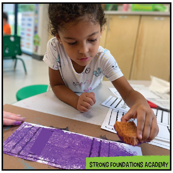🎨 Sponge painting fun! Sponge painting lets young children explore color and texture while creating their own masterpieces — no advanced fine motor skills required! It’s all about curiosity, creativity, and confidence.
Discover how our certified teachers and reading specialists nurture curiosity and a love of learning every day at Strong Foundations Academy. Take a virtual tour, schedule an in-person visit, or learn more at StrongFoundationsAZ.com
📞 For enrollment inquiries, call (480) 738-3346
#ChandlerPreschool #ChandlerMoms #GilbertMoms #EastValleyMoms #ChandlerAZ #AzKids #StrongFoundationsAcademy #ChandlerKids #GilbertKids #ArizonaKids