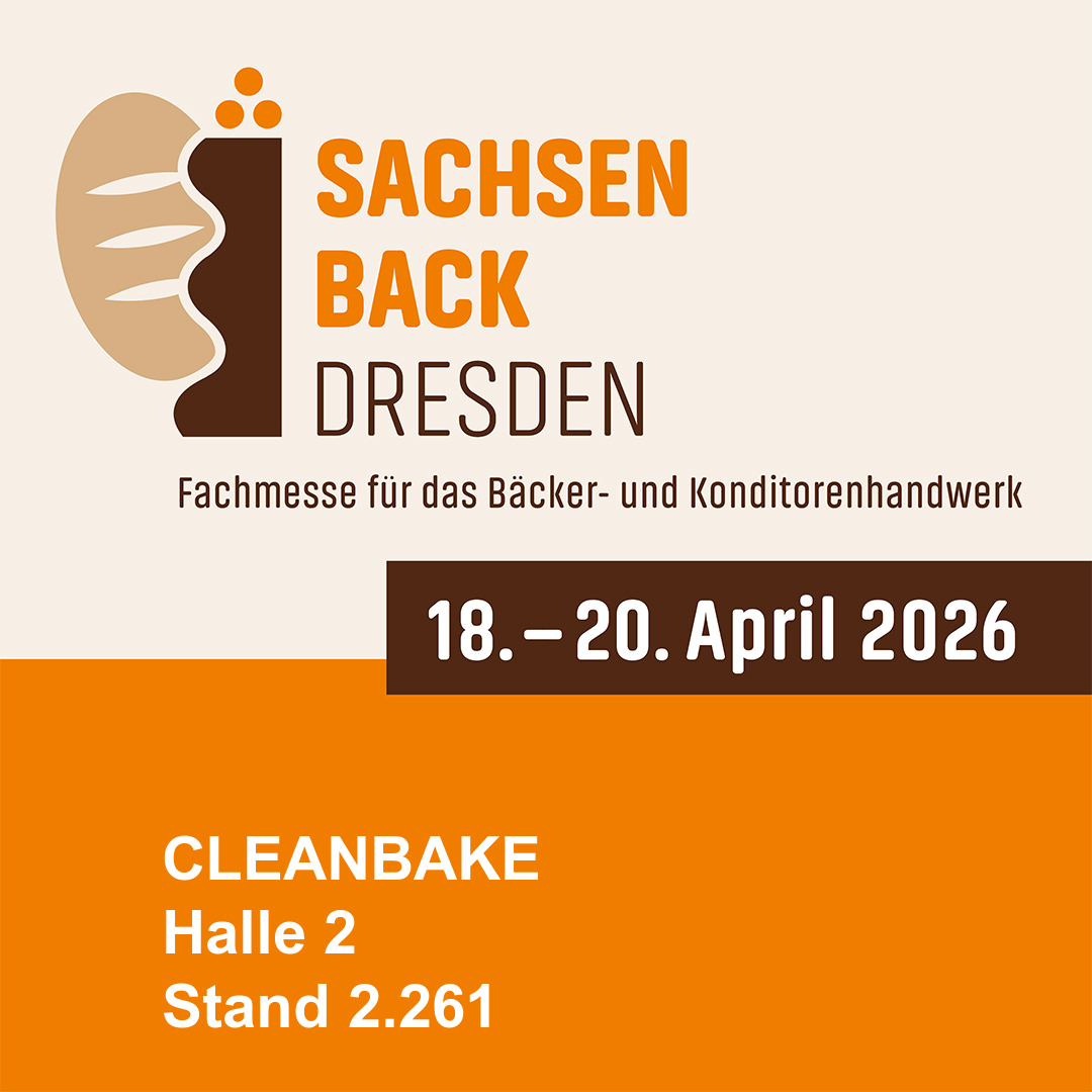 CLEANBAKE auf der Sachsenback - wir freuen uns auf Ihren Besuch!
Brauchen Karten? Melden sie sich gern per Mail bei uns.