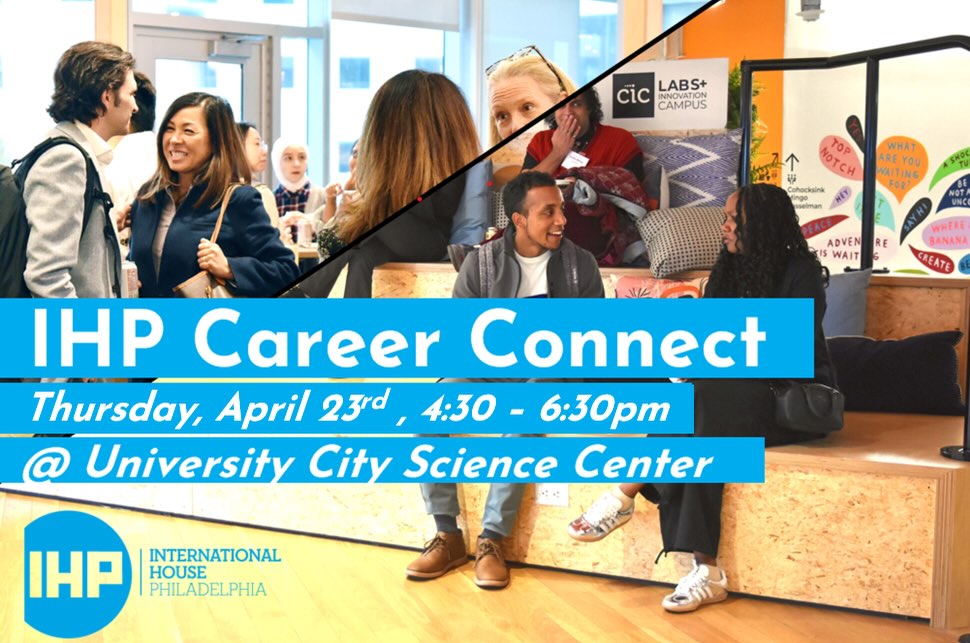 🌎 Ready to launch your global career?
Join IHP’s Career Connect, a career fair specifically for international students and scholars, next Thursday for an evening of professional networking and exploring career opportunities!
🗓️ Thursday, April 23, 4:30 - 6:30pm
📍 UCity Science Center, 3rd Floor
👍 Graduate international students (masters & doctorate); undergraduate international students in their senior year
✨ Don’t miss your chance to shine!
Learn more & register today through the link in our bio.
#internationalstudents #careerfair #globalcareers #studentsuccess #internationalhousephiladelphia