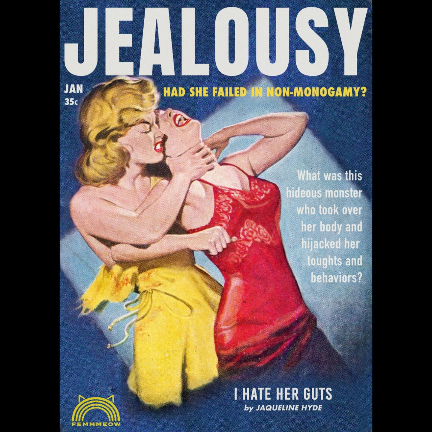 Hi kittens π
I did a new jealousy cover because why not! Jealousy is normal and should be talked about more.
The original cover is on slide two.
My working draft of the story I am writing is on the subsequent slides.
This story is based on the first time I felt jealousy in Non-monogamy, and I felt like I had failed and that I was not cut out for it because of that. I wonder now if I had experienced jealousy and I just willed myself to ignore it. But I felt immense shame over it. I was definitely the polyamorous person who bragged about never experiencing jealousy π€’ Thank goddess we outgrew that phase. But I was a perfectionist. Polyamory was like anything else in my life, I needed to be perfect at it. And if I wasnβt, I was a failure and no one could ever find that out.
On top of the shame over my jealousy was confusion over the fact that I was also attracted to my partners new partner. And I did not know how to process that.
Jealousy is generally an umbrella that is encompassing many other emotions like anger and sadness. At its core, jealousy generally tells us that we love someone and feel our connection with them is threatened.
As I have practiced polyamory over the years, another trippy experience is experiencing the uncomfortable body sensations of jealousy (overheating, elevated heart rate) along with the mental thoughts of compersion.
I have learned to live in the gray. βAndβ is my favorite word. Yes, I can feel jealousy AND compersion at once! Crazy!
The moral of the story? Being a human is messy! Rather than run from the messiness, it is so much better to embrace it and take pleasure in the fact that you are able to experience such a broad spectrum of the human experience.
Subscribe to my mailing list on my website to get a short story every week leading up to my book release π