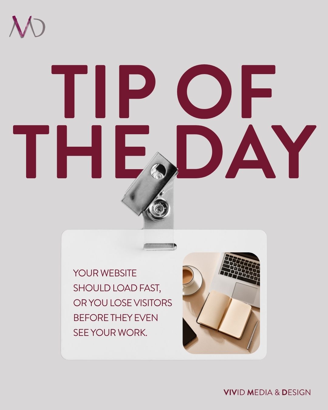 People decide in seconds whether to stay or leave your website, and those seconds are often lost to poor performance ⏱️
Make sure your online presence works as hard as your visuals do. At @vividmediadesign, we build websites that feel seamless, responsive, and ready to convert from the very first click ✨
Check us out at www.vividmediadesign.au�
#VividMediaDesign #NewsletterDesign #EmailMarketing #CreativeStudio #SocialMediaManagement #DesignThatConnects #DigitalDesign #VisualStorytelling #CreativeInspo #ContentDesign #ModernDesign #WebsiteGoals