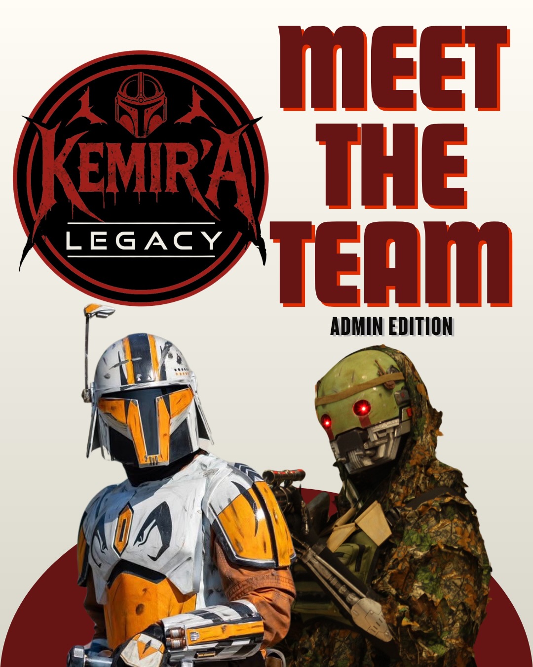 KEMIRโA CLAN - MEET THE TEAM โจโ๏ธ
Next on our Meet the Team series is Steve! A long term member of Kemirโa Clan! Top guy and also the clans Cadbury flake connoisseur ๐
๐ซ
We asked Steve to share his story, highlights, and what Scattered yet United really means to him! โจ
Catch a new Meet the Team post every Sunday as we spotlight the rest of our admin team ๐ซ
Scattered Yet United ๐งก
#mandalorian #mandaloriancosplay #starwars #starwarscosplay #kemiraclan