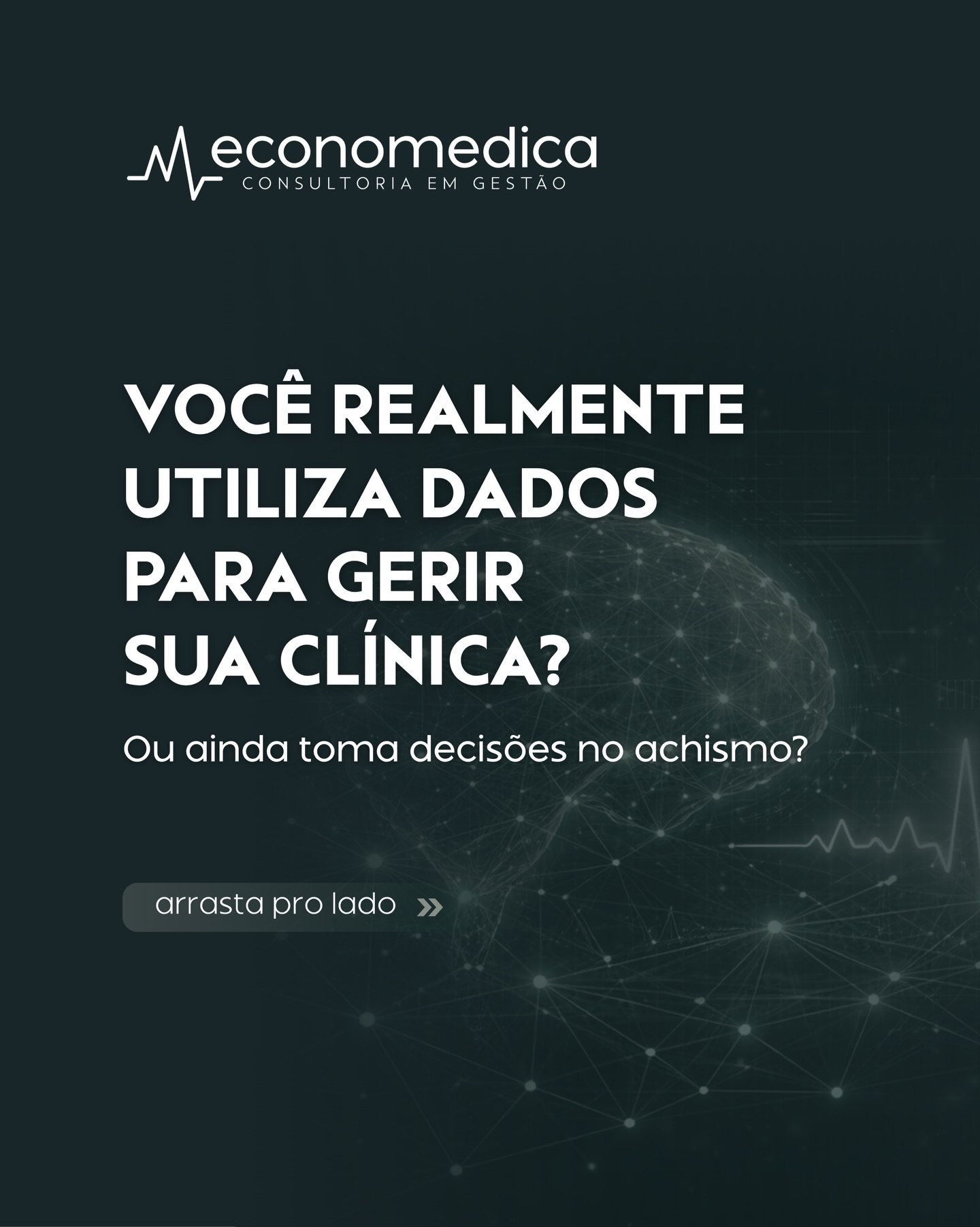 Mais leads não vai resolver tudo.
Você precisa entender melhor o que já acontece dentro da sua clínica.
A maioria dos donos até vê o faturamento crescer…
mas não consegue responder perguntas básicas:
quanto sobra no final do mês?
onde está o desperdício?
o que realmente dá lucro?
E sem isso, qualquer crescimento vira risco.
A verdade é simples:
crescer sem controle é só aumentar o problema.
É exatamente aqui que entra o uso de dados + IA.
Não como “tecnologia da moda”, mas como ferramenta prática pra você:
* enxergar o que está travando sua operação
* tomar decisão com mais segurança
* sair do achismo no dia a dia
No dia 09 de maio, a gente vai te mostrar como fazer isso na prática.
Sem teoria distante.
Sem complicação.
Só o que você precisa pra começar a organizar a gestão da sua clínica de verdade.
As vagas são limitadas.
👉 Inscrições no link da bio
