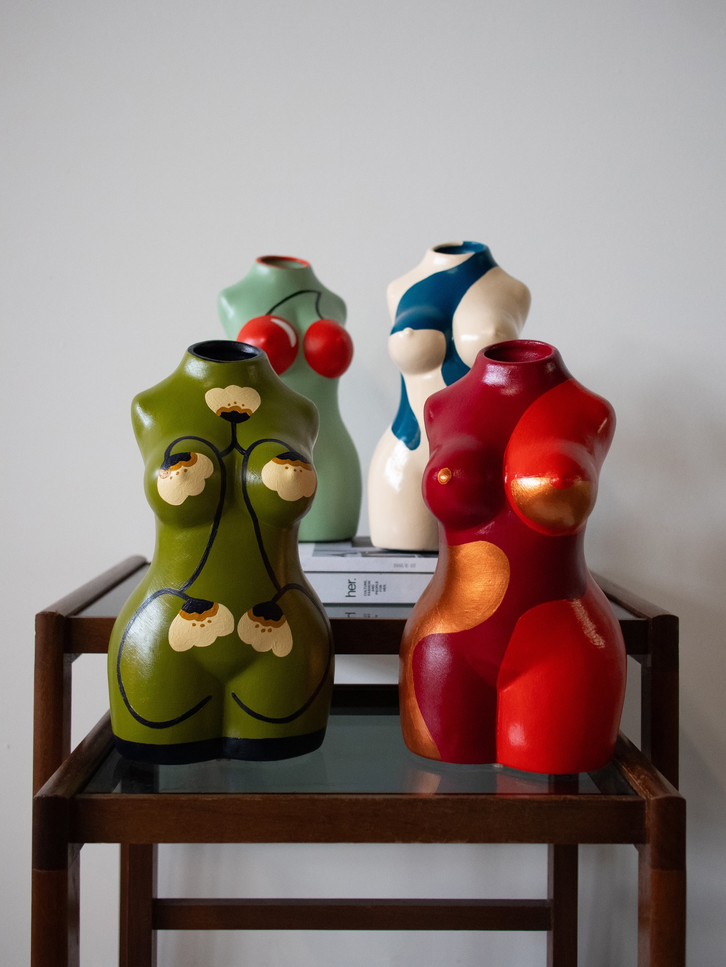 an ode to the feminine form — bold, vibrant & powerful.
available now on my website.