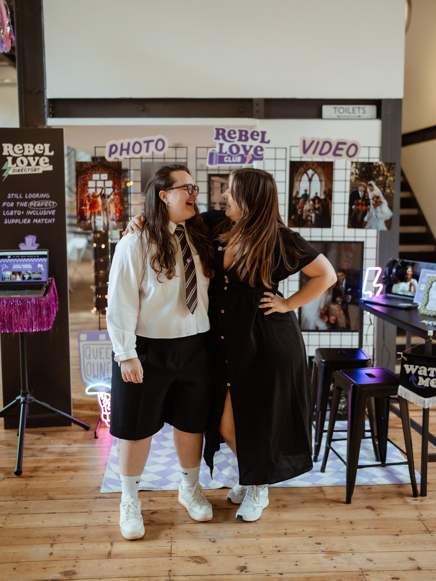 I don’t think there will ever be enough words to describe how we feel after a Rebel Love Wedding Fair 🏳️⚧️🏳️🌈
We’re exhausted, emotional, full of love and gratitude, proud, reflective, talked out… and so much more that I don’t even know how to put into words.
Rebel Love Wedding Fair and in fact anything Rebel Love has been a labour of love, we’ve poured our hearts and souls into it and we’ve been met with heart and soul in return ❤️
A massive thanks to all of our suppliers who are dedicated to helping us change this very cis-het wedding industry, we wouldn’t be able to do it without you!!!
Here’s to the 3rd wedding fair and to many more in the future, long live Queer Joy 🙌
Massive thanks to the best of the best @stephaniedreamsphotography for documenting the day for us - there will be plenty more photos to come.
Exhibitors:
@clairehansencakes
@theinclusivecelebrant
@francescelebratesyou
@rebelritescelebrant_
@ohmy_pieco
@christinaoswin
@amellesinger
@emmakatherinesinger
@lucycocofloristry
@theblossomparlour
@botanical_weddings
@greicirosaofficial
@destination.rainbow
@inkandlace_illustrated
@rubywalkerphoto_
@eliwingphotography
@rebelloveclub_
@stephaniedreamsphotography
@red_deer_weddings_events
@mw.weddings.events
@atyoursideweddings
@travelinparallel
@weddinghelperuk
@megancrooktextiles
@bysvykenbridal
#rebelloveweddingfair #lgbtqweddingfair