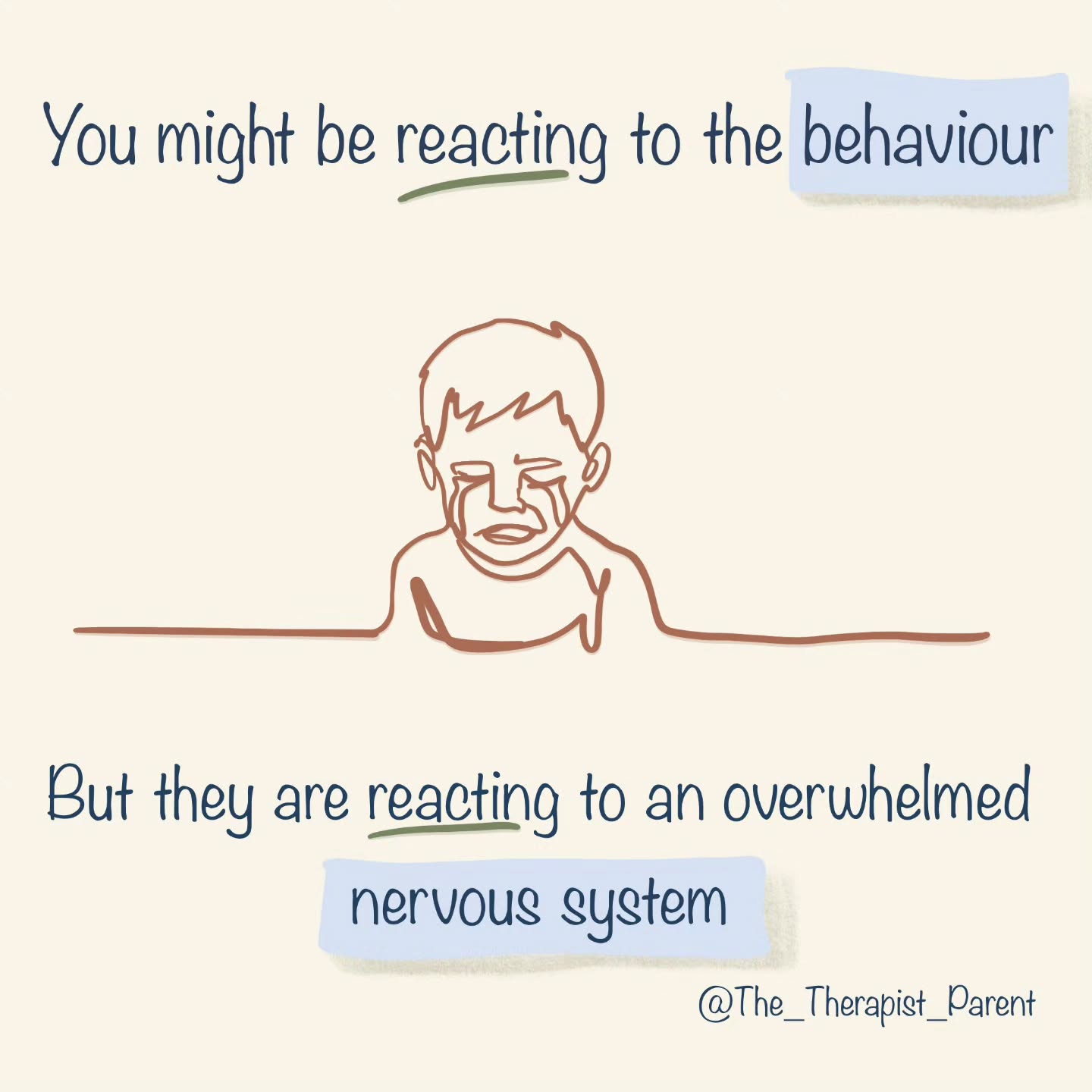 It’s easy to focus on the behaviour you can see.
But by the time it shows up, your child is already reacting to overwhelm.
That’s why logic, consequences, and quick fixes often don’t work in the moment.
Shift the question from
“How do I stop this?”
to
“What’s driving this?”
That’s where change starts.
—
If you want to understand this more deeply, it’s all unpacked in Guidance from The Therapist Parent
👉 Link in bio / www.thetherapistparent.com�