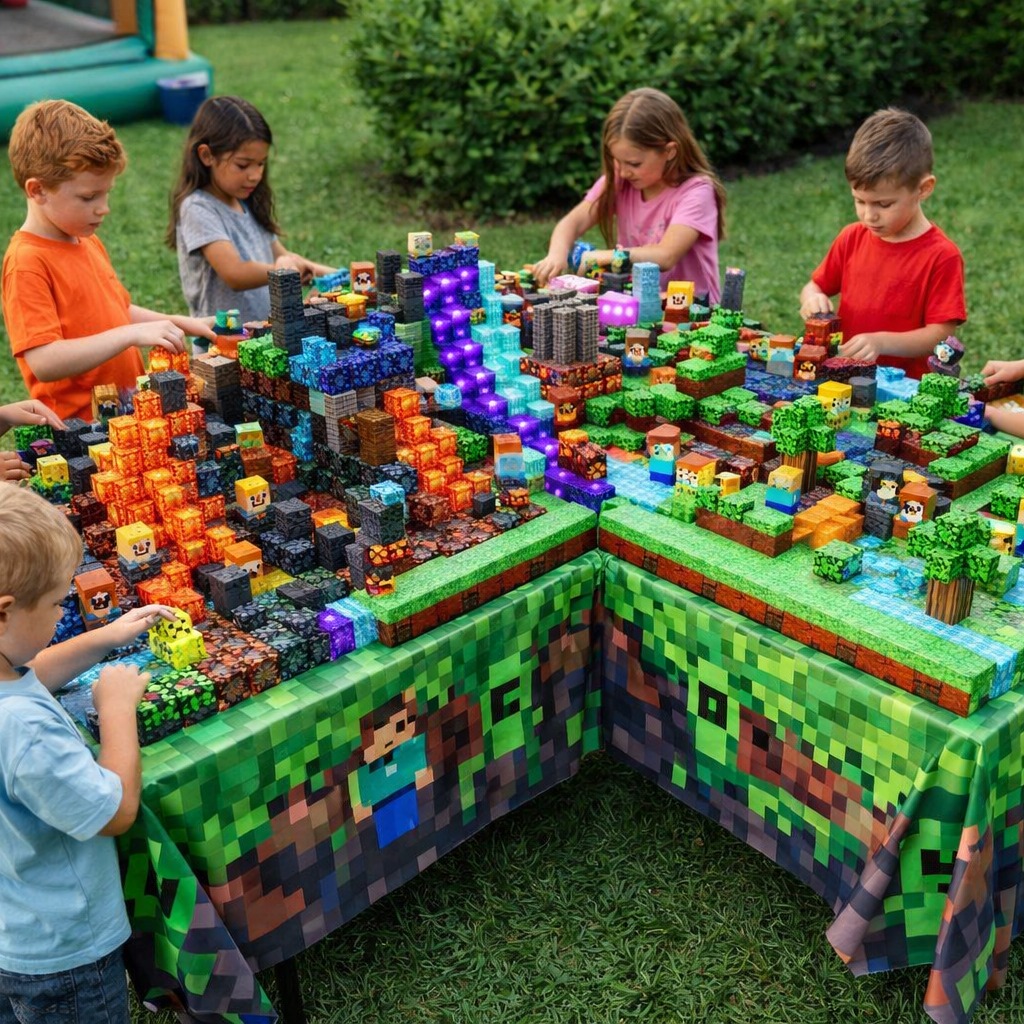 Bring the world of Minecraft to life at your next event! Our magnetized building block tables let kids create anything they can imagine—from epic castles to lava worlds and everything in between.
Perfect for birthdays, school events, and parties of all kinds, this is hands-on, interactive fun that keeps kids engaged the entire time. We handle setup, provide attendants, and make sure everything runs smoothly so you can enjoy the party.
📍 Serving Miami, Fort Lauderdale & surrounding areas
📲 Call/Text: 954-408-1881
Let the creativity begin!
#MinecraftParty #MiamiPartyRentals #KidsPartyIdeas #FortLauderdaleEvents #BirthdayPartyFun