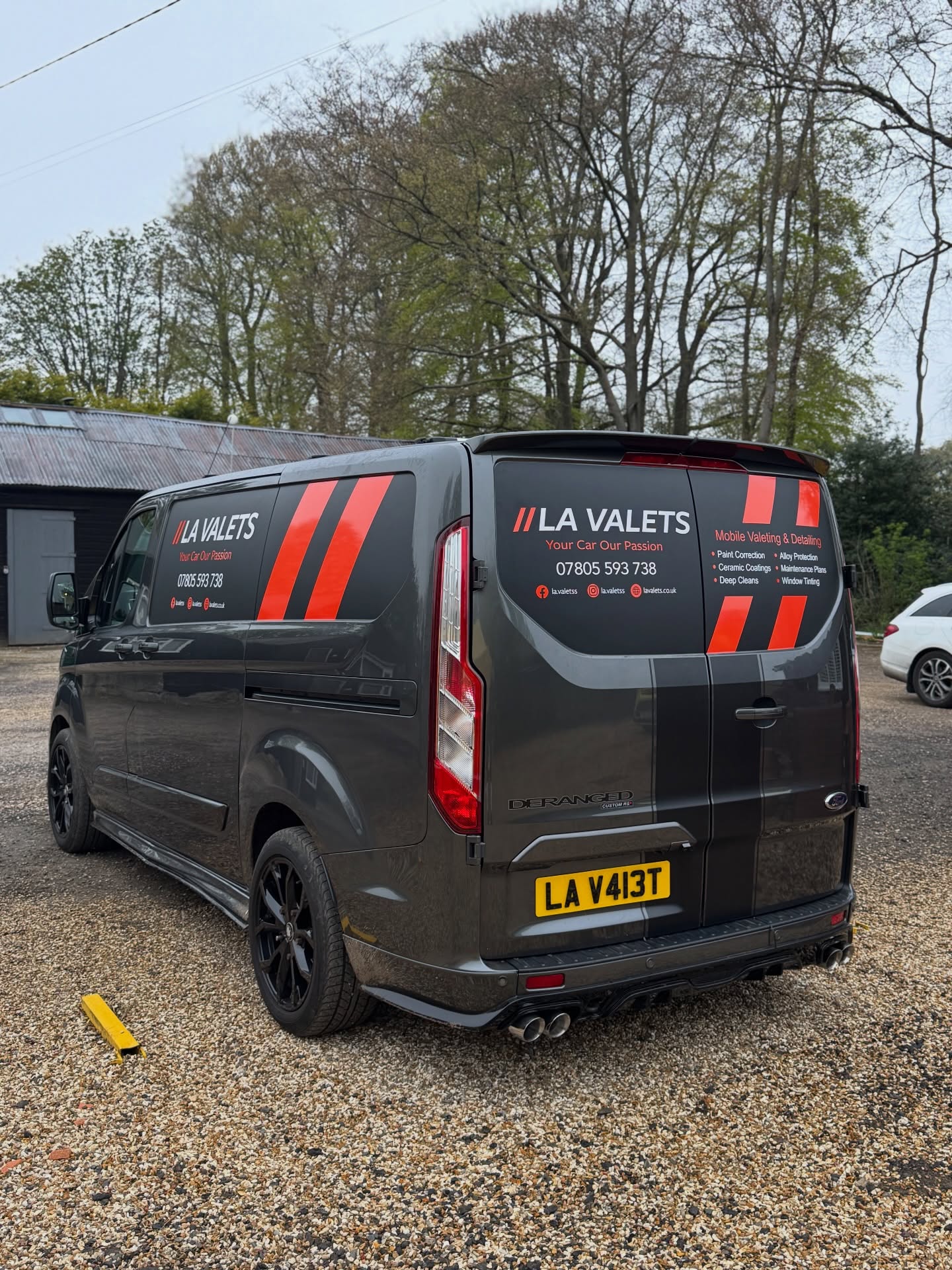 The vanโs just had its graphics done and I couldnโt be happier with how itโs turned out. I was conflicted between a half, full or panel wrap and stuck to my gut on just having the in panel infills wrapped. Not here to see it, I spoke about the designs with my dad when I got it. I know heโd loved how it looks โค๏ธ
@gjsmith97 done the design for the caddy wrap & now the custom. It only took George to come up with a fresh design, in LAV slang โnaughtyโ and @doodle_signs to bring it to life. Over the moon with the finish. Doodle also stripped the front stripes and replaced them with fresh ones given theyโd been on the van for 8 years ๐๐ค
Big shoutout to Matt and the team at Doodle Signs. smashed it as always. Quality work, super affordable and proper attention to detail. Second time using these guys, top of their game.
Now itโs time to lock it all in with a ceramic coating to keep it looking fresh on the road every day ๐
Branding has always mattered to us and this one speaks for itself ๐๐ป
๐ถ Deep Cleans
๐ถ Maintenance Plans
๐ถ Ceramic Coatings
๐ถ Paintwork correction
๐ถ New car details
๐ถ Alloy protection
๐ถ Window tinting
๐ช Services at your doorsteps
๐ Fully insured
๐ Appointment Only
โ๏ธ 07805593738
๐ฅ info@lavalets.co.uk