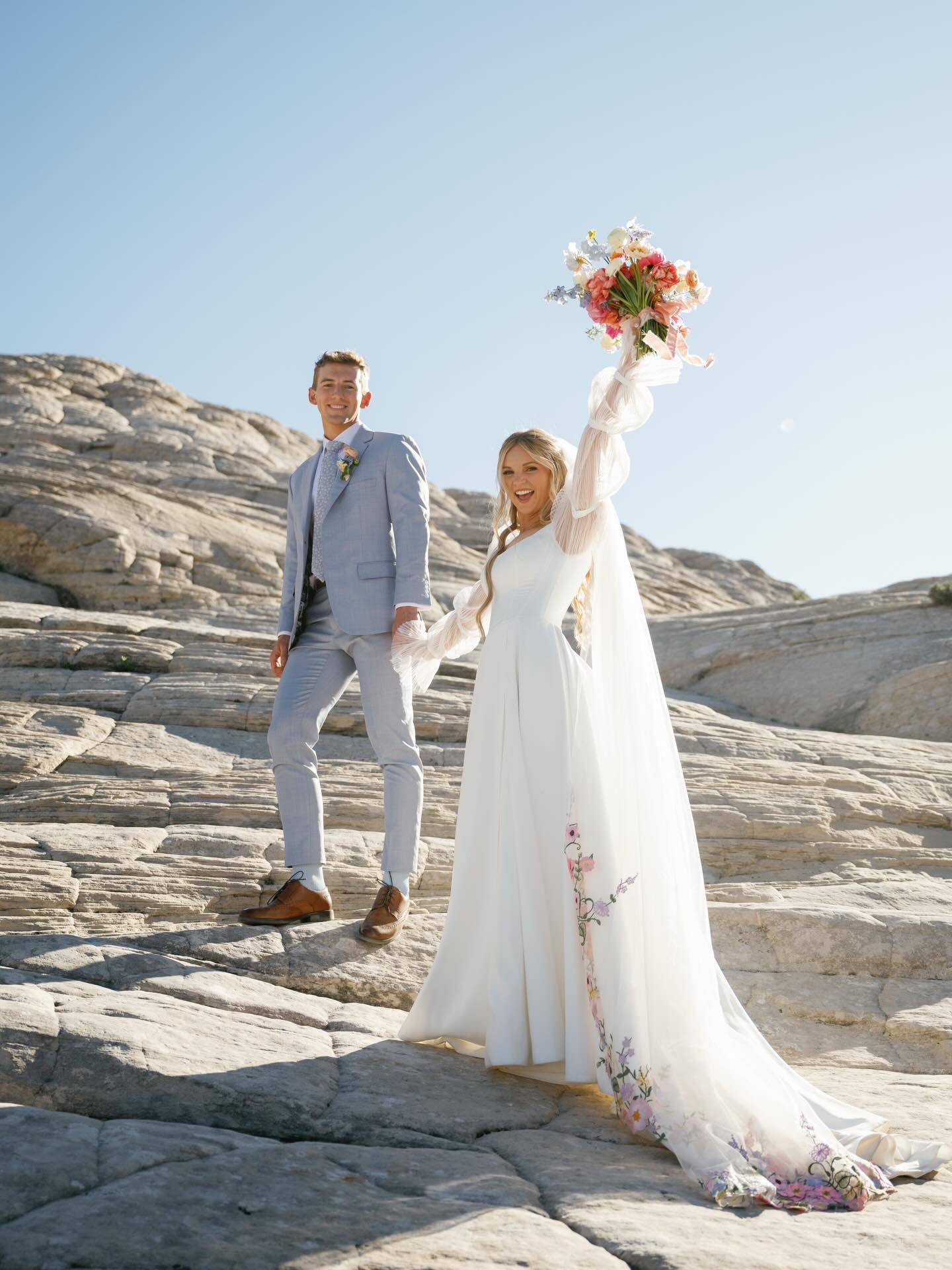 I wouldnât even need to convince you that I cried when I saw these because they are so beautiful đ¤Šđđđ¸
Iâve been working with @whit.dahle since December for the most colorful and stunning wedding in LESS than 2 weeks and couldnât be more excited to bring the full vision to life!
Photography @themanosphotoandfilm
HMUA @marisarosemph
Gown @fantasybridalut
Alterations @hemingandfitz
Brides ring @forgejewelryworks
Grooms ring @shanecompany