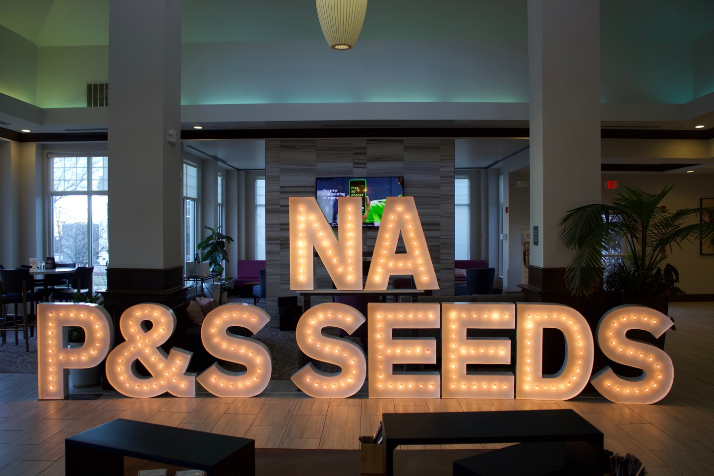 Big night in Ames 🔥
We had the opportunity to help @Syngenta light up a stacked event.
The best part? Their conference was happening in the room next door… and when attendees wrapped up and walked out, they were met with a full-on marquee display waiting for them. Total surprise.
There’s just something different about seeing those marquee letters hit in a packed room… instant atmosphere, instant photo ops, instant wow.
Grateful for the partnership and the chance to be a part of events like this.