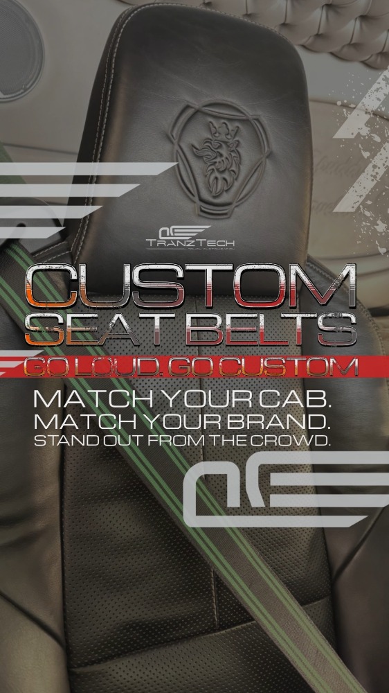 Your truck. Your rules. 🚛
Did you know we do custom seat belts to match your cab, your colours, and your style?!
Whether you’re going bold, clean, or full show-truck... we’ve got you covered 😎
No forms. No fuss. Just give us a call and let’s build something different 👌
📞 Phone for enquiries: 07760725386
#TruckStyle #CustomTruck #ShowTruck #TruckLife #TranzTech