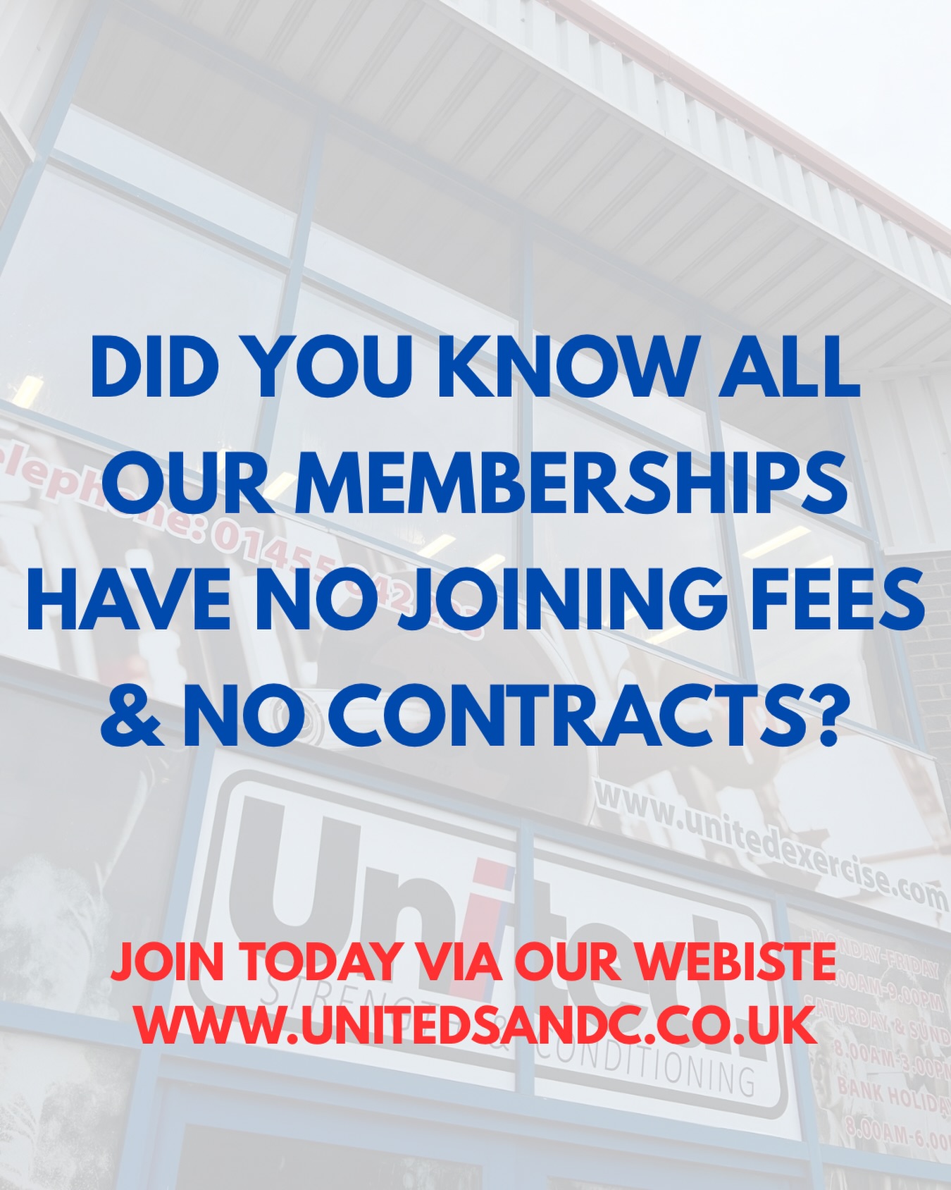 💪 Join Today 💪
#unitedgym