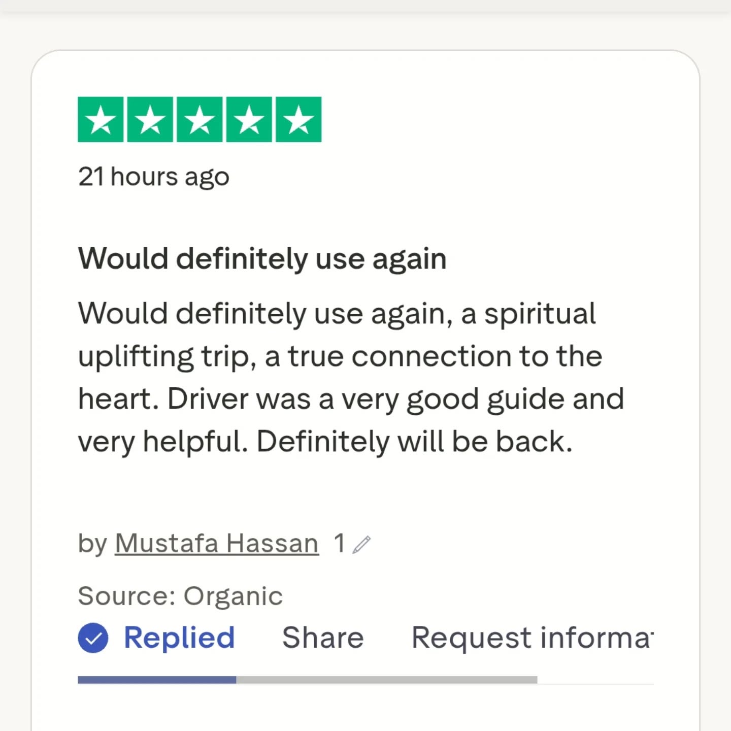 Alhamdulillah another review 😊
If you're planning to come for the Urs in 24 days. Book your airport transfer with us.
.
.
.
.
#naqshbandihaqqani #naqshbandiyya #lifeinlefke #islamictravel #halaltravel