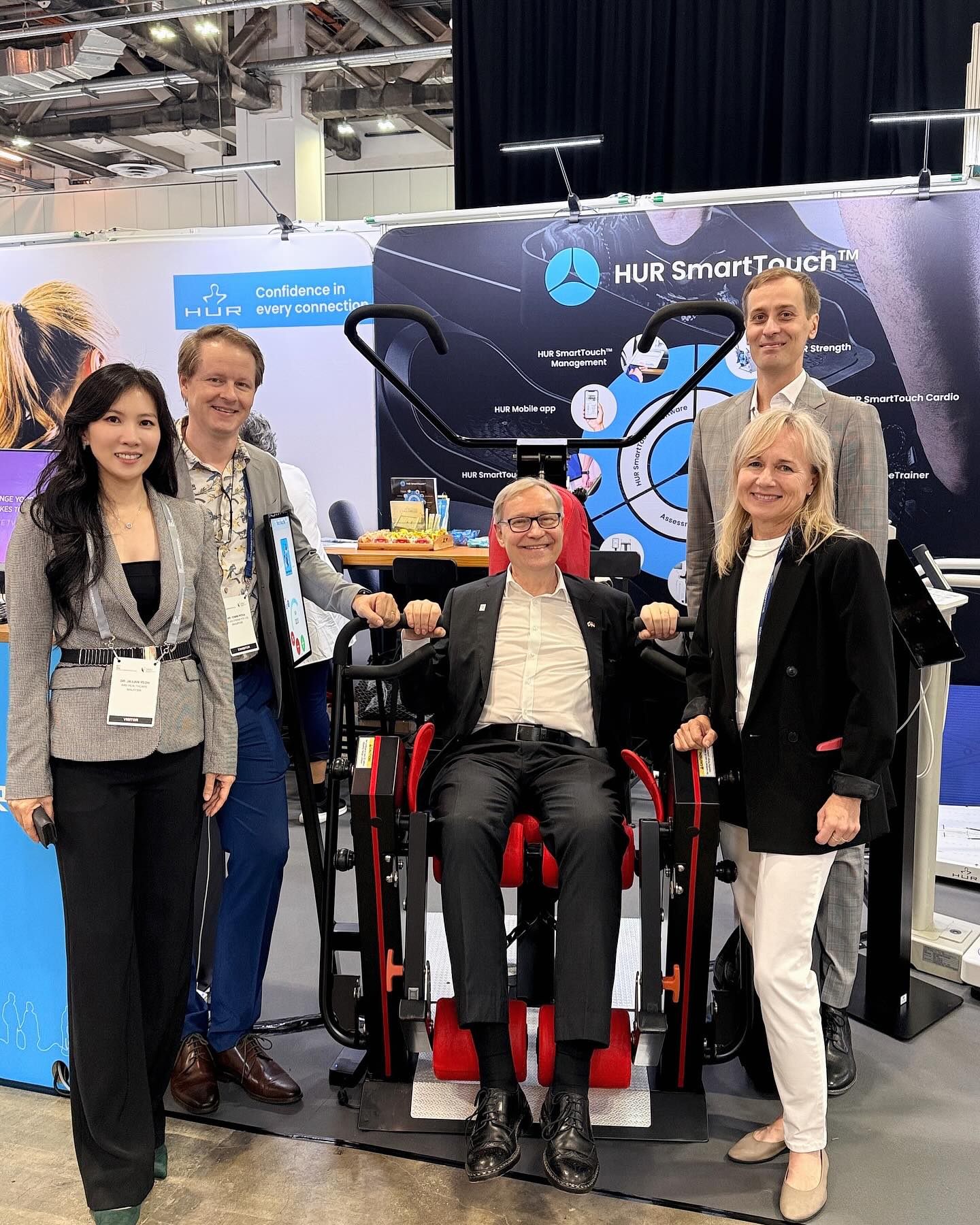 Honoured to be part of the World Ageing Festival at Ageing Asia Conference in MBS Singapore.
Our Managing Director, Dr Jillian Yeoh, proudly represented HUR Finland, sharing insights on the future of ageing and how integrated fitness and rehabilitation solutions can empower smarter, healthier ageing for all.
We were also delighted to welcome the Finnish Ambassador to Singapore at our exhibition, highlighting the strong collaboration in advancing innovative ageing solutions.
Together, we’re shaping a smarter way to age. #ageingasia #worldageingfestival #hur #activeageing