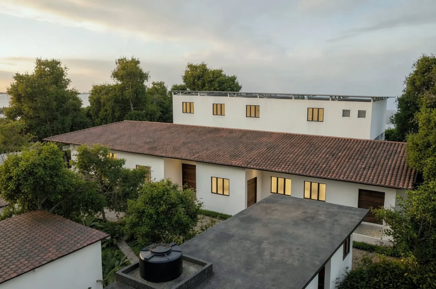 Dhamma Anurakkhi Meditation Centre is one of Amalgrain’s social projects, located in Pullivendula, India.
Set across 19 acres, the campus is designed to host 3 fully functional courses simultaneously. Every building is passively ventilated, with systems for on-site composting and rainwater collection, filtration, and reuse — all contributing to a self-sustained campus.
More than a project, it is a space shaped by intention — to support peace, self-awareness, and inner balance. At Amalgrain, we believe our work extends beyond design. Through projects like this, we deepen our understanding of place, culture, and the true meaning of building for people.
#sustainablearchitecture #meditationcentre #passivedesign #selfsustainable