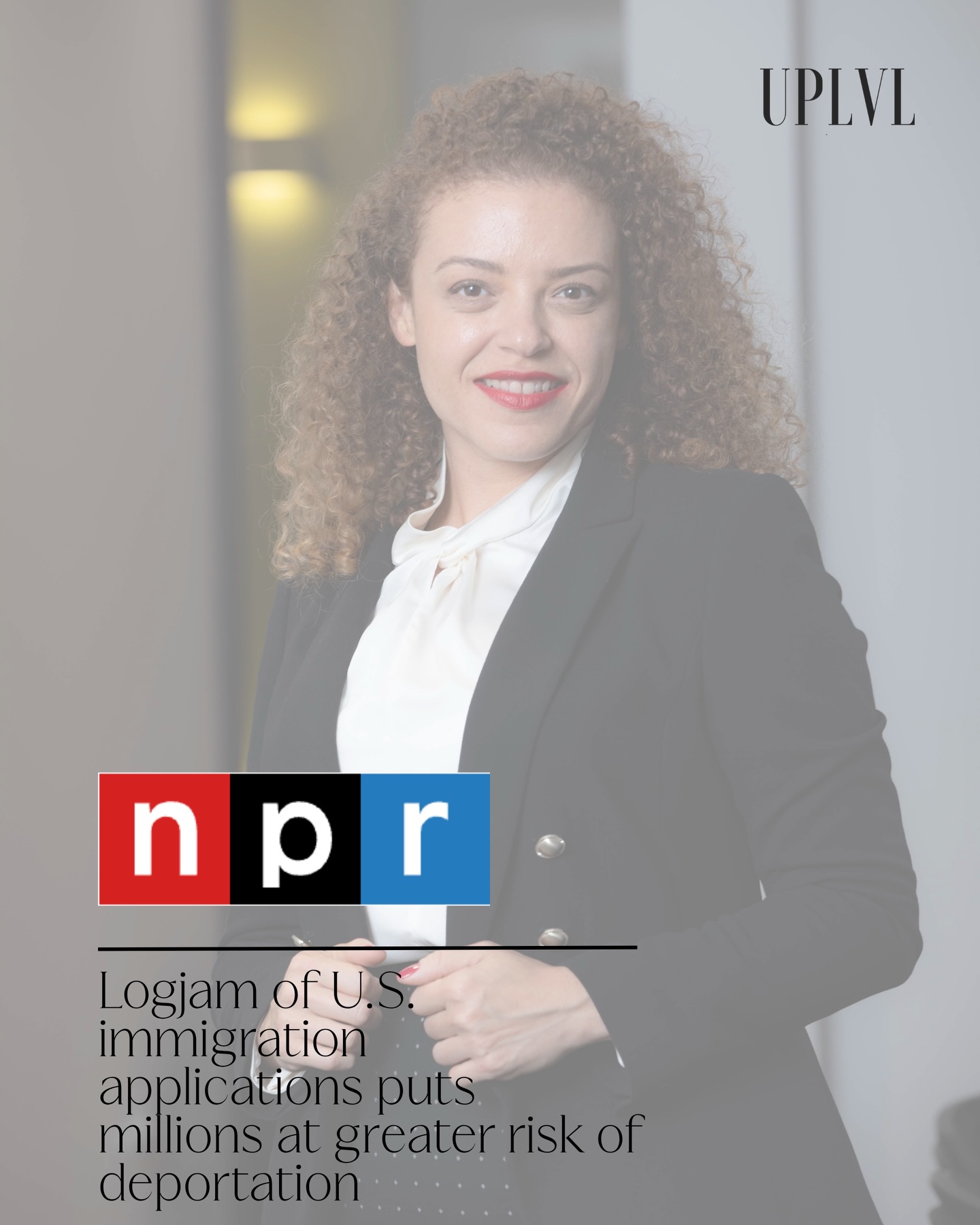 RENATA CASTRO, immigration attorney and founder of USA4ALL // spoke to @npr about U.S. immigration applications. Read the full article at npr.org. #UPLVLPRagency
@advbrasileirausa
@uplvlagency_