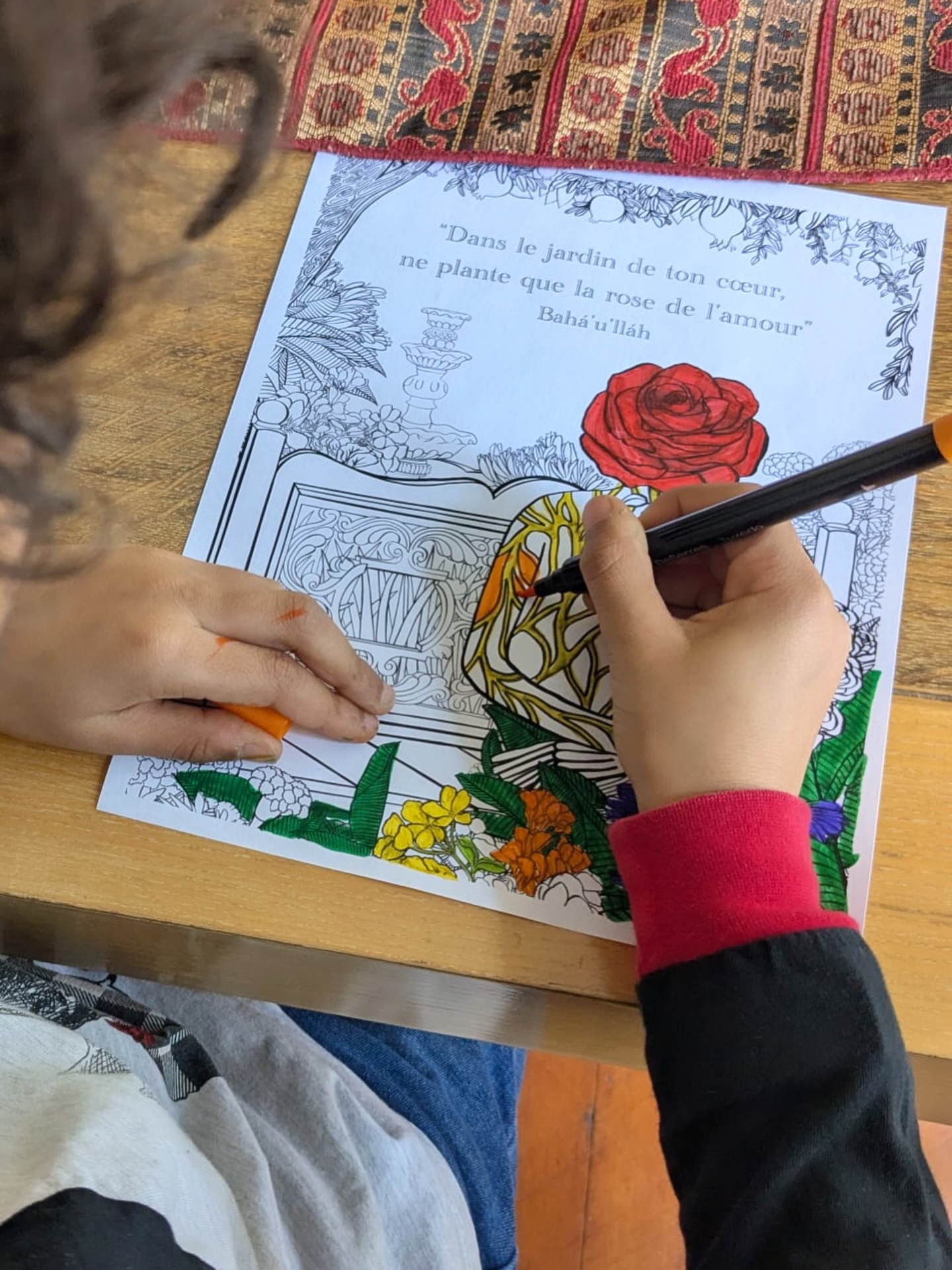 Happy Ridván 🌿✨
Ridván is a 12-day festival in the Bahá’í Faith celebrating unity, renewal, and the declaration of Bahá’u’lláh’s vision for the world. 🌹
It’s time to get out your color pencils and celebrate! I’m sharing free coloring sheets available for download via my website in English, French, and Spanish. Link in bio ❣️
Please tag me @artbymichelejubilee and send me pics! I’d love to see how you color it in 💫
About this artwork:
Nature is used as a powerful symbol for inner transformation of mind and heart in the Bahá’í writings. This artwork explores a spiritual springtime of the soul, inspired by the memory of sitting in prayerful reflection in the Riḍván garden, and Bahá’u’lláh’s quote:
“In the garden of thy heart plant naught but the rose of love...”
What an opportunity we have to cultivate the gardens of our hearts, transforming not only our inner world but the world around us.
The figure in the artwork is being enveloped by foliage, emerging from, and melding into the natural environment, becoming one with a spiritual garden. The figure holds a bundle of roses, evoking a spiritual harvest, and a nod to the piles of roses that were placed in Bahá’u’lláh’s tent during His time in the Riḍván garden in 1863. The seat next to the figure is empty, an invitation to enter into the garden.
What does the garden of your heart look like?
#bahai #bahaifaith #rıdvan #happyridvan #bahaiart