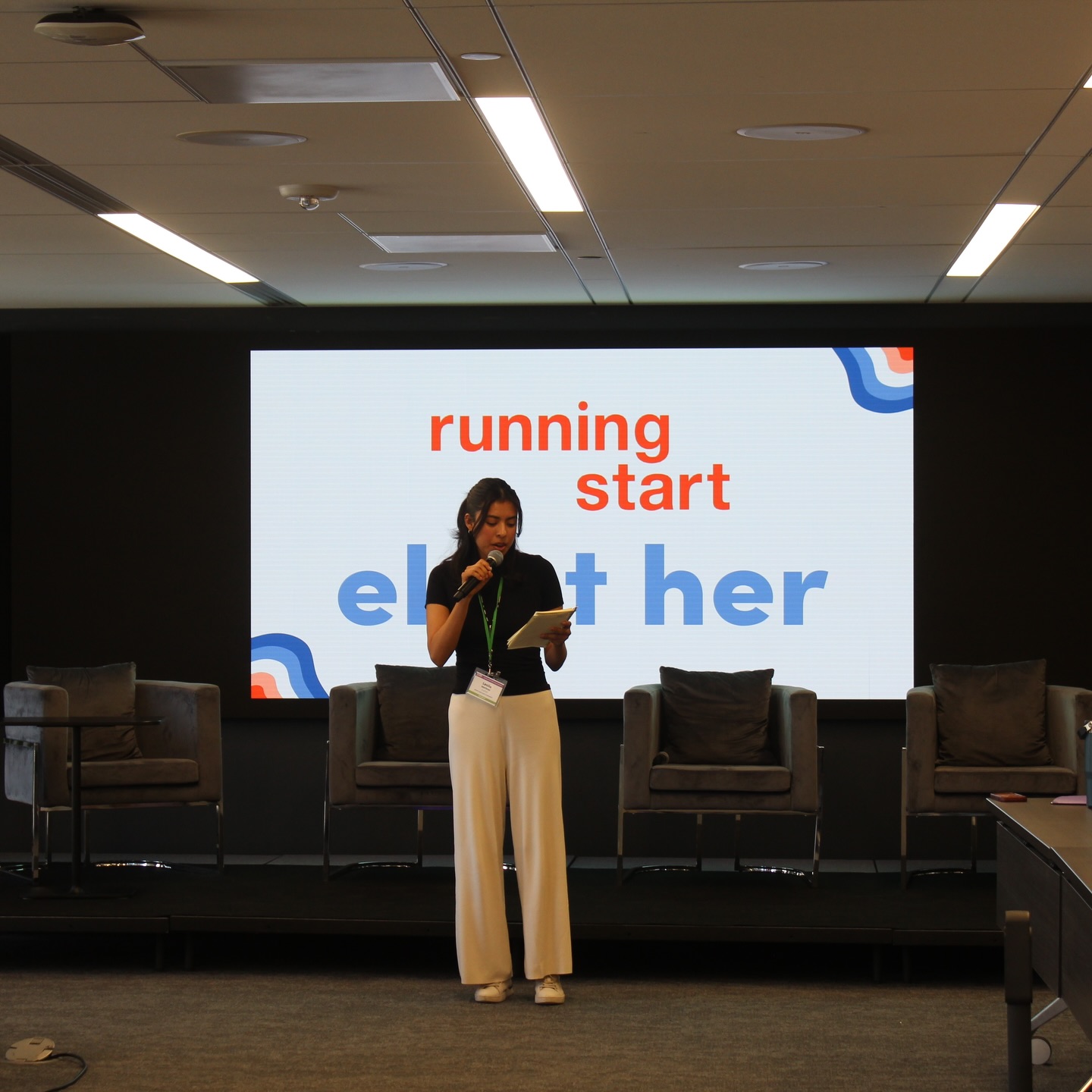 The last few months at Running Start have been a whirlwind—in the best way.
Slides 1-3- Elect Her at the PLEN Spring Summit facilitated by Savannah Lane
Slides 4-6- Elect Her at CSU in partnership with The Links Inc in Dayton. Facilitated by Tasha Cole
Slides 7-8- Influencer’s Council lunches in LA
Slides 9-10 Elect Her at CCSU facilitated by our amazing Chief of Staff, Jess Kelly
Slides 11-12 Influencer’s Council lunches in DC