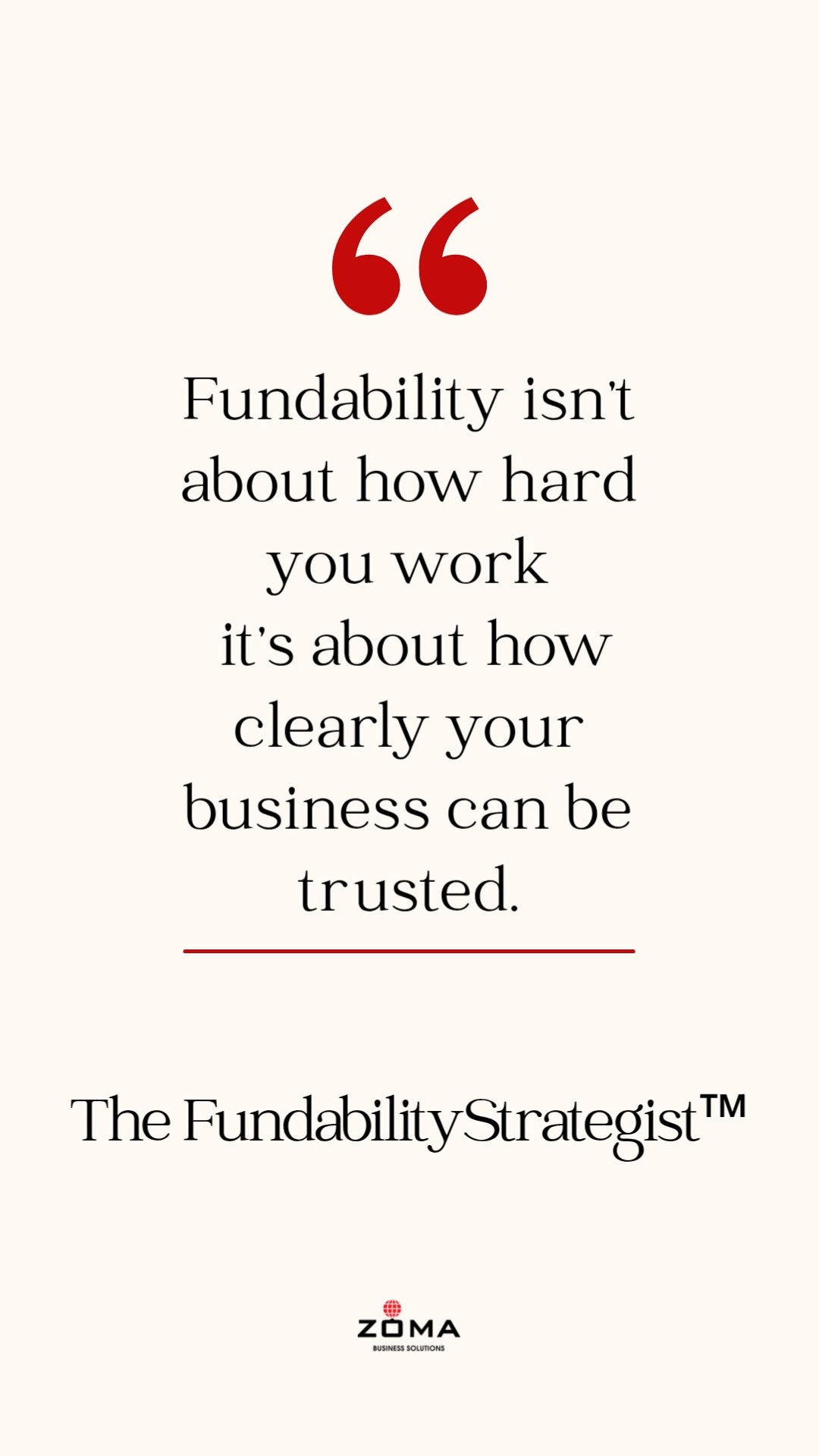 You’re making money…
But your business still isn’t trusted.
Because revenue isn’t the standard.
👉🏾 Signals are.
There are 5 signals every fundable business must demonstrate:
• Clarity
• Pricing Power
• Revenue Visibility
• Consistency
• Operational Structure
Miss one-
and things feel off.
Miss a few...
and your business starts to look:
❌ unpredictable
❌ unclear
❌ risky
And that’s when the answer becomes:
😐 “Not yet.”
👇🏾 Be honest:
Which one is missing in your business right now?
If you’re ready to fix it, check out my recent Substack article:
📖 "You’re Making Money… So Why Does Your Business Feel Unstable?"
☕ Join Power Circle™
Link In Bio
🔖 Sign Up For Our Upcoming Fundable Business Lab™
Because making money is one thing.
Building a business that’s trusted?
🪙 That’s the shift.
#fundablebusiness #womeninbusiness #businessstrategy #entrepreneurship