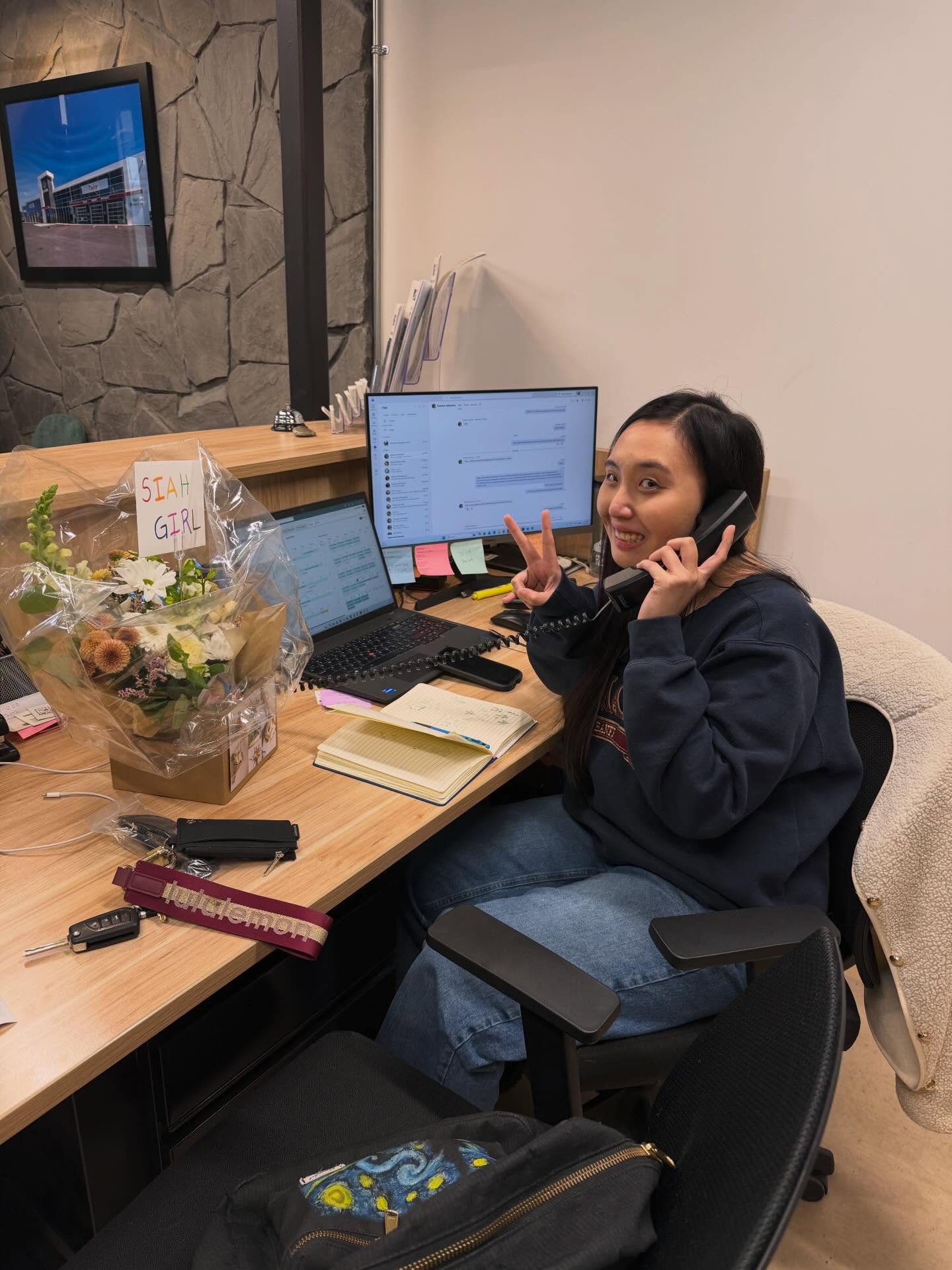 Happy Admin Day to all the hard working Administrative Professionals out there including DCI’s own Siah❣️
