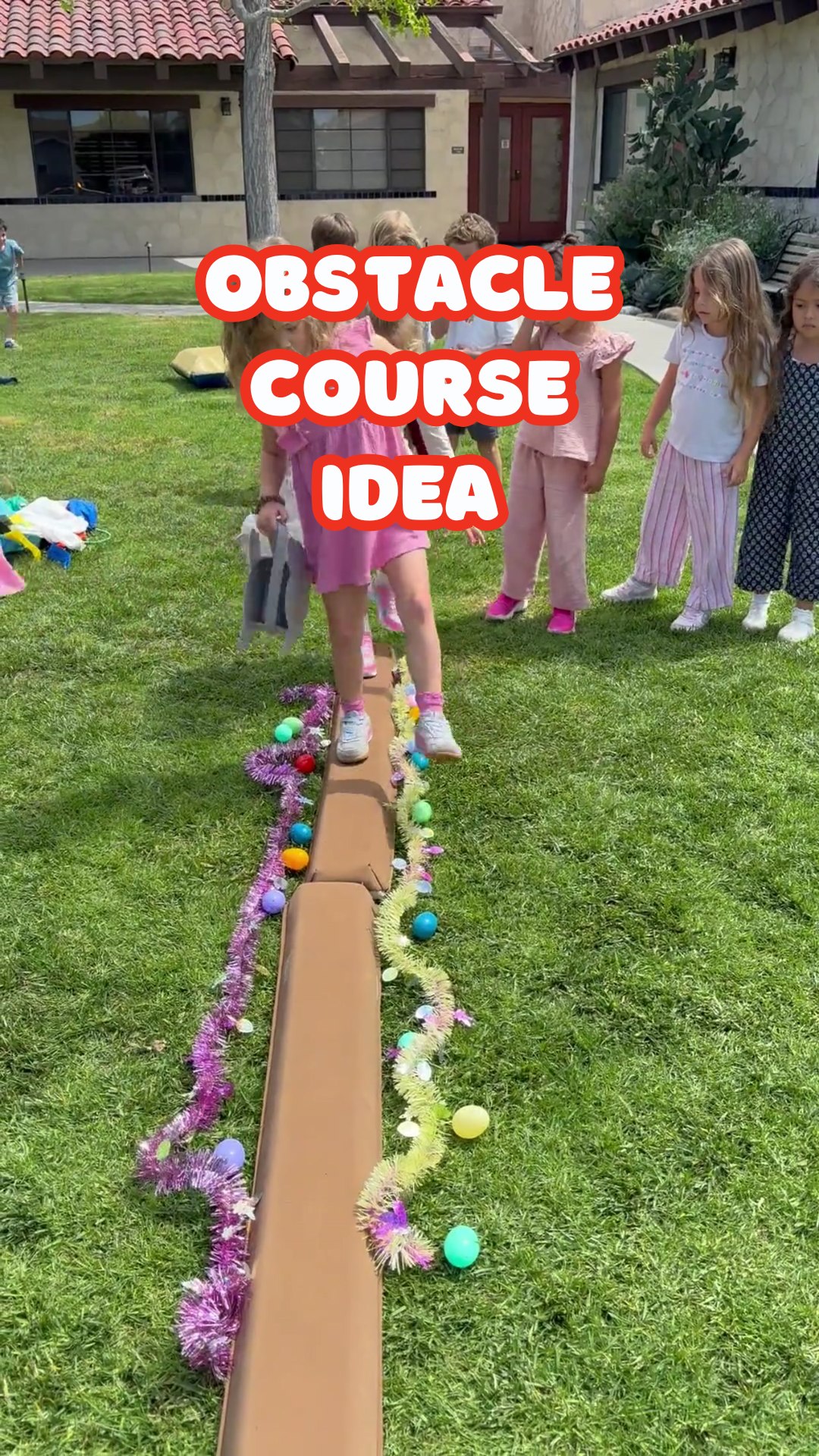 Obstacle Course Idea 💡
Simple setups like this are perfect for preschoolers.
Great for building coordination, balance, strength, and confidence — all through play.
Easy to set up and easy to switch up to keep things fun and engaging.
#kidsfitness #preschoolactivities #obstaclecourse #grossmotorskills #movementforkids