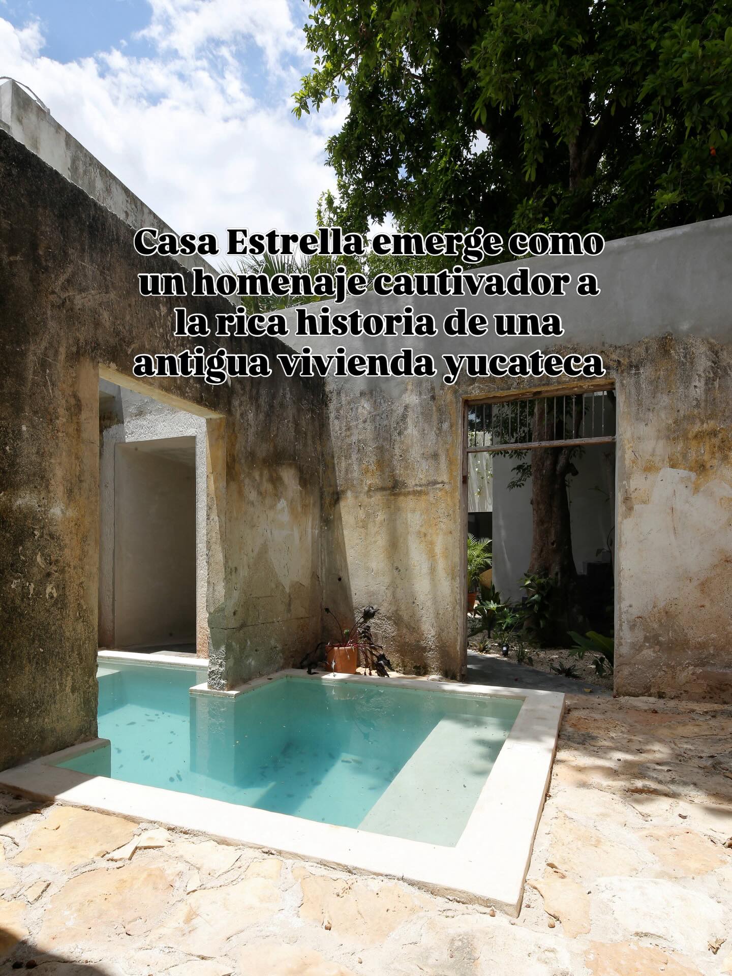 Arraigado en el corazón del barrio de Santiago, en la ciudad de Mérida, este proyecto del estudio Atelier 16 Taller Arquitectónico se distingue por su habilidad para revitalizar la esencia de la edificación original, ofreciendo una visión contemporánea que respeta y realza su legado.
“Al adentrarnos en la vivienda, nos recibe la primera crujía, la cual se aprovechó para alojar la sala comedor. Ahí se dejaron expuestos los antiguos muros de mampostería de piedra y se integraron cuidadosamente dos nuevas vigas metálicas para servirle de apoyo a la techumbre existente”, dicen los arquitectos.
La cocina, con su diseño tradicional, presenta acabados de carpintería de cedro y pisos de mosaico de pasta artesanal. El piso de cemento gris pulido se complementa con pisos de pasta los cuales fueron especialmente seleccionados para combinar con los demás acabados y el concepto de “estrella” de la casa. Desde este lugar se disfruta de una vista hacia la piscina; un área en donde las antiguas ruinas fueron respetadas manteniendo el acabado original de sus muros como testigo del paso del tiempo. “Estratégicamente, este ambiente le regala al usuario una sensación única de sumergirse en un cenote bajo el cielo y poder contemplar las estrellas”, agregan los responsables del estudio.
Al fondo del jardín central se encuentra el área privada, una construcción nueva que logra, a manera de contraste, integrarse con la construcción original de la vivienda.
@atelier16proyectos
@danielaradical