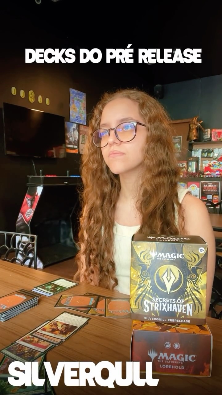 🔥🔥COMEÇOU O PRÉ RELEASE NA ORCS
A partir de hoje (17/04) já estamos no clima de Secrets of Strixhaven — e segue o fim de semana 👀
📅 17, 18 e 19/04
📍 Shopping Millenium @shoppingmillenium
Desta vez, você ESCOLHE qual teu jogo:
Witherbloom, Lorehold, Silverquill, Prismari ou Quandrix 😎
⚠️ As vagas já estão acabando, então se ainda não garantiu a sua… CORRE
🔗 Todas as infos + inscrição estão no nosso site OrcsCave.com/eventos
Agora é escolher seu deck e ver no que dá 💚 #secretsofstrixhaven #prerelease #magic #magicmoments #feiradesantanaba
