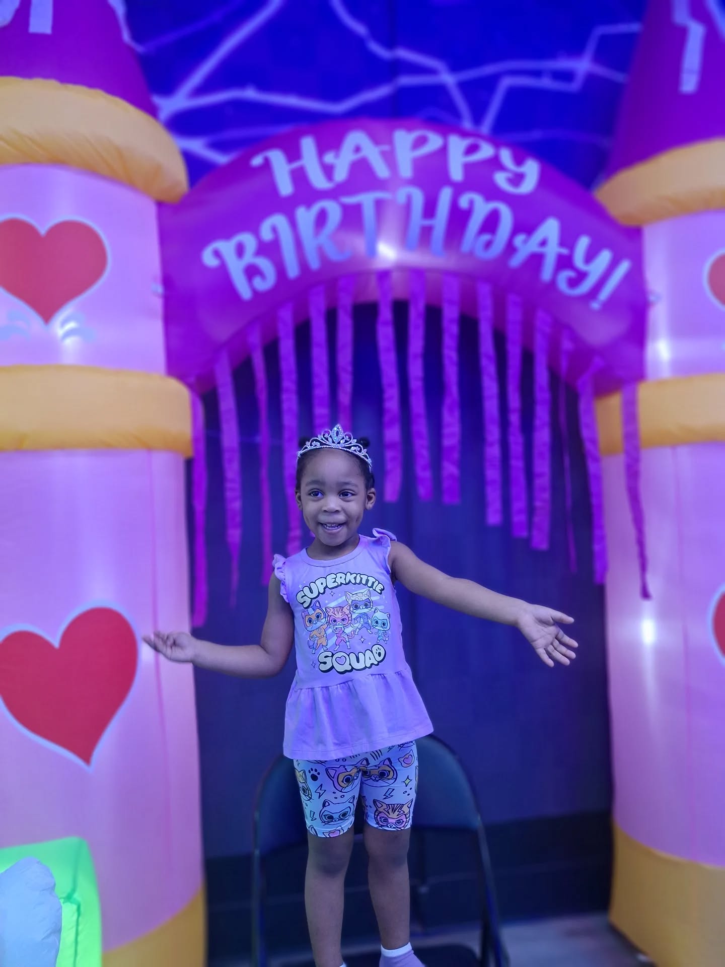 The Purple Princess turned 3 today!!! 🎉💜🎉