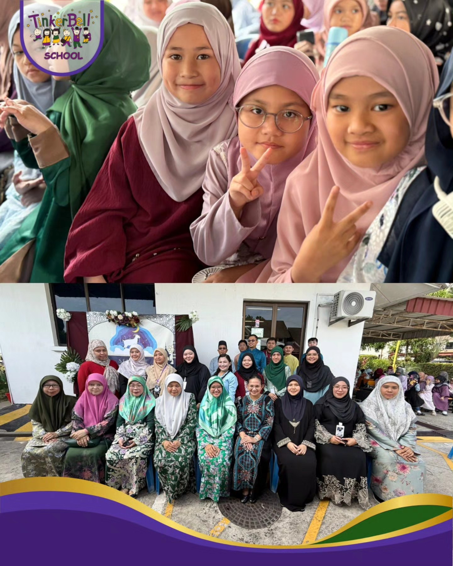 ⨠Selamat Hari Raya Aidiladha! š
Last week, our school community came together to commemorate Hari Raya Aidiladha with heartfelt prayer recitations, reflections on sacrifice, and joyful cultural activities.
It was a meaningful day that reminded us of the importance of faith, gratitude, and togetherness. š
#tinkerbellschoolbrunei #tlsbrunei #harirayaaidiladha #aidiladha2025 #schoolcelebration #faithandcommunity #selamathariraya #valuesineducation #tinkerbellschool
