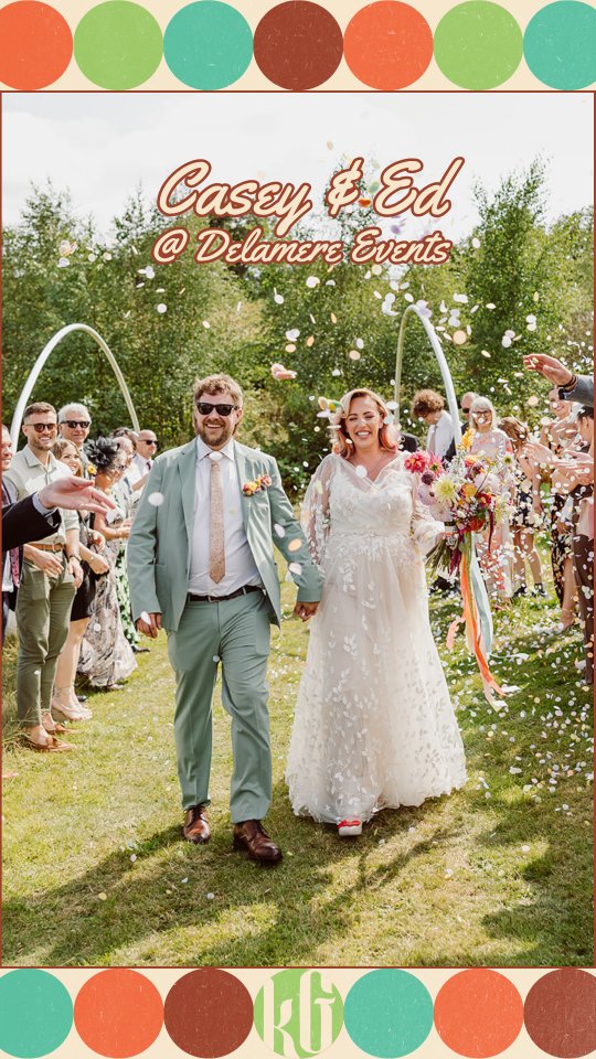 If you're planning a music / festival themed wedding, you need to check this one out! Ed and Casey pulled off an incredible day, and I absolutely loved putting their lakeside ceremony together.
I still think nine bridesmaids is insane, though 🤭
📸 @joyl_photography
🧡 @kickassgatherings
🏩 @delamereevents
🤳 @birdie_photobooth
🎙 @samjaynesings
👗 @bridalserendipity
💋 @bylucinka @jesscarswell_
💁🏽♀️ @laurenstylesbrides
🖊 @the.yorkshire.illustrator
💐 @rosagabriella8
🍴 @gourmethog and @theoutbackpizzacompany
🤍 @caseb22 @eddw1234