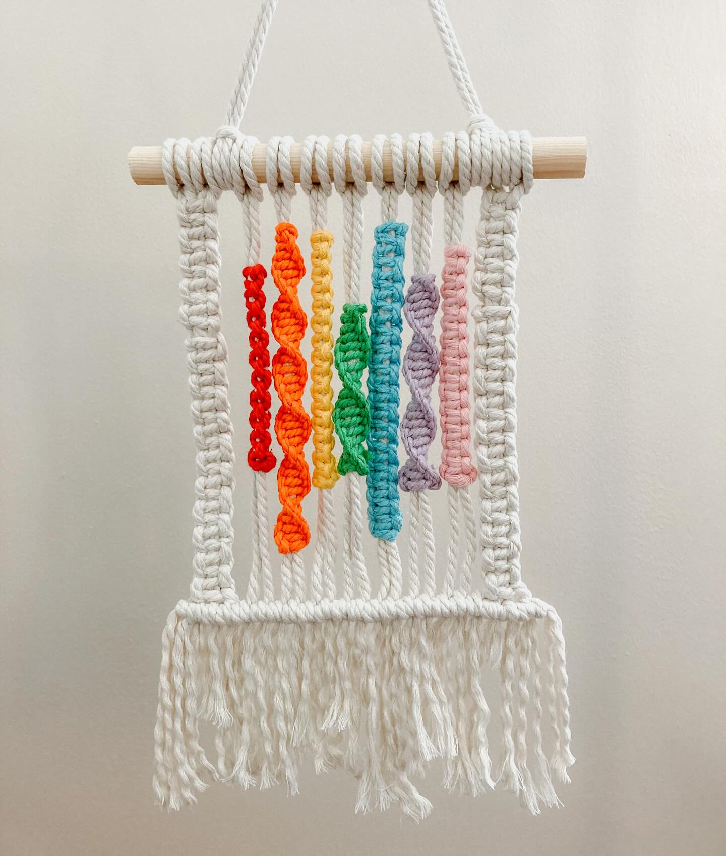 A little throwback Thursday post for you this evening.
I made this macrame wall hanging back in 2021!
Feels like a long time ago, and I still absolutely love this piece. I actually sold it at one of my first ever craft fairs and I still remember the feeling it gave me and how lovely the lady was who bought it from me. I remember her saying she could feel the love and passion I had for macrame and that was so wonderful to hear.
It’s incredible looking back and seeing how much I’ve made over the years, I just share more of it on here!
💛
#throwbackthursday #gemmacrame #suffolkmacrame #suffolkmacrameartist #colourfulmacrame