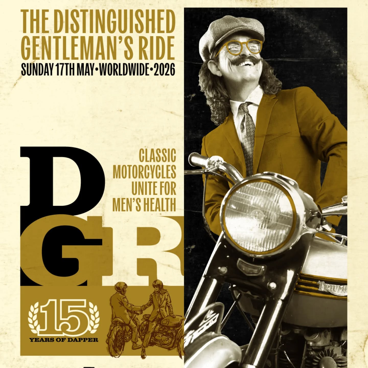 The Distinguished Gentleman's Ride is only a month away!
Don't forget to sign up, and support the Machine Alley team 🙂
Check the events link in our BIO for details