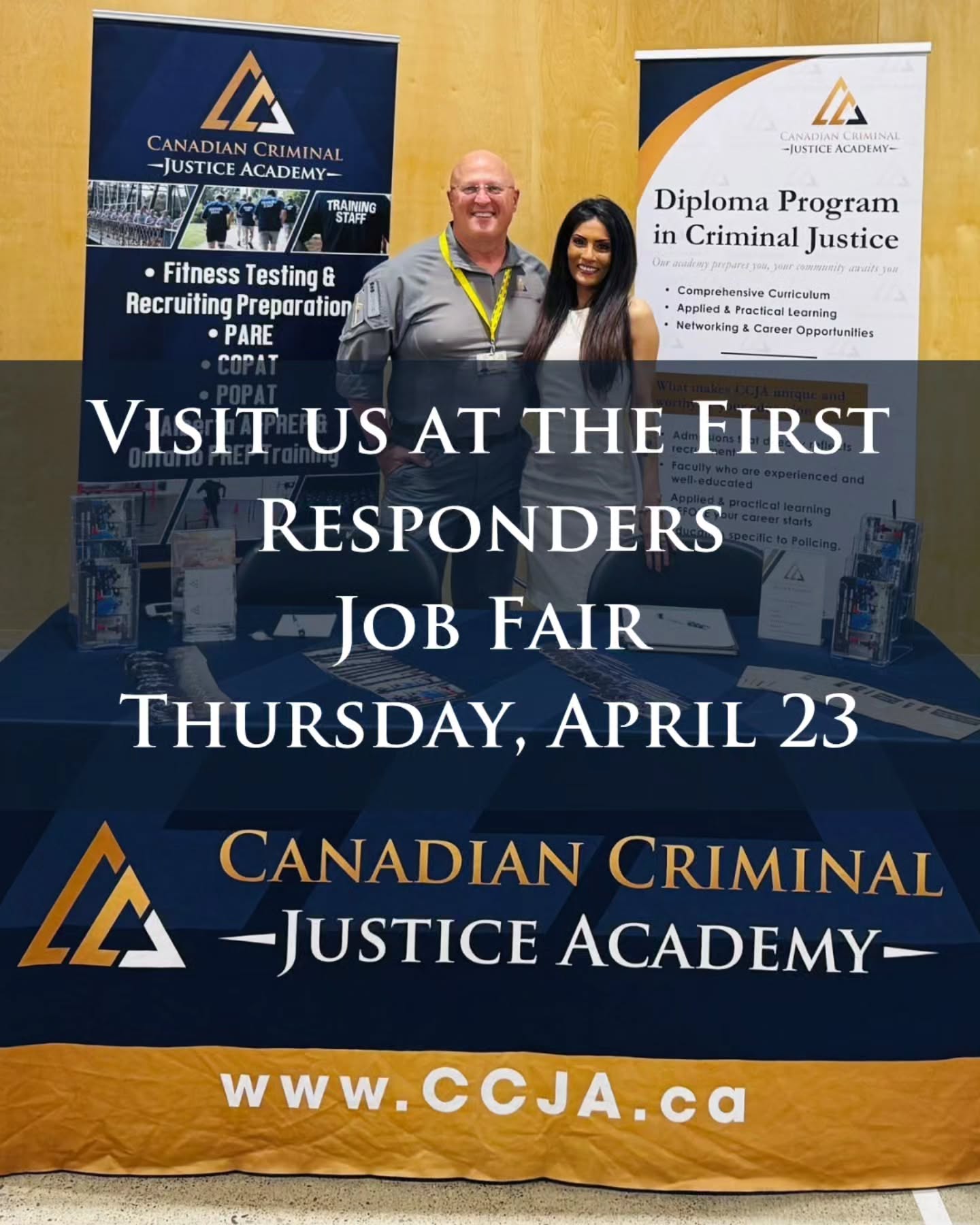 Come by our booth and many others at the Calgary First Responders and Emergency Services job fair. This upcoming Thursday at the Salvation Army from 3-6pm.
See you soon 😉
#jobfair #Calgarycolleges